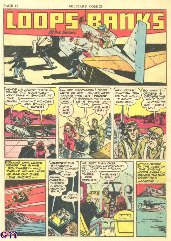 Read online Military Comics comic -  Issue #7 - 20