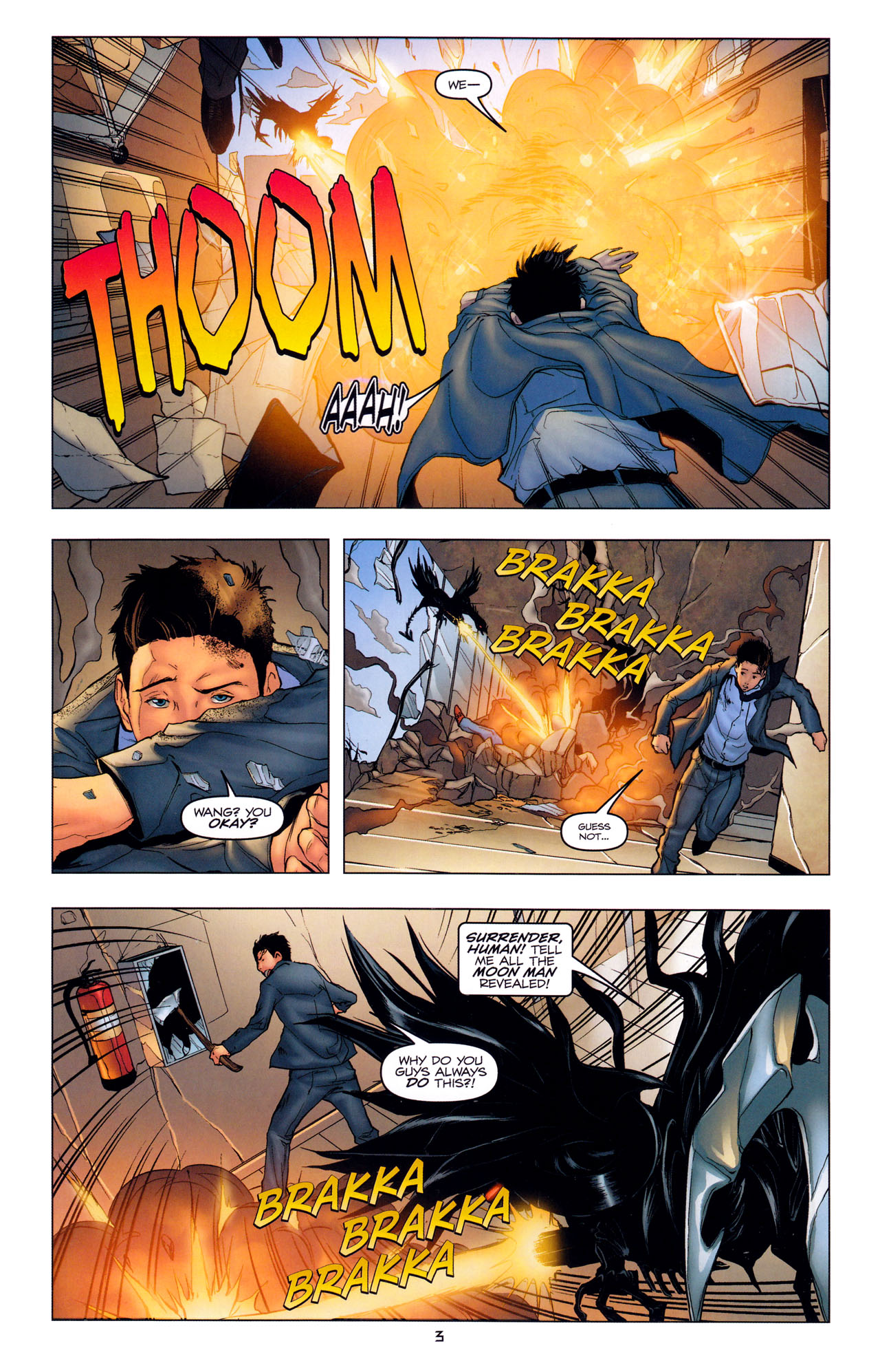 Read online Transformers: Dark of the Moon Movie Adaptation comic -  Issue #2 - 5