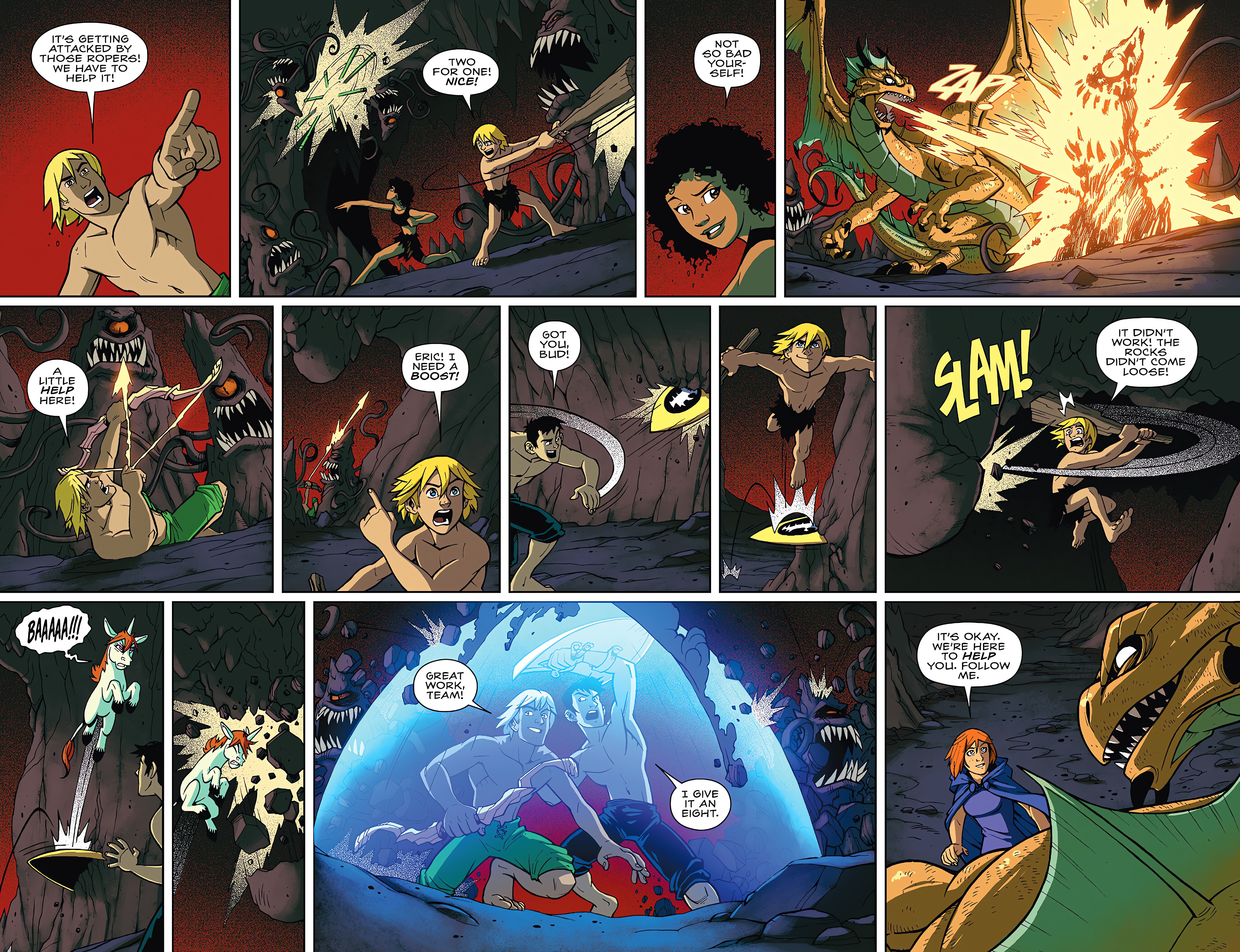 Read online IDW Endless - Summer Dungeons and Dragons: Saturday Morning Adventures comic -  Issue # Full - 13
