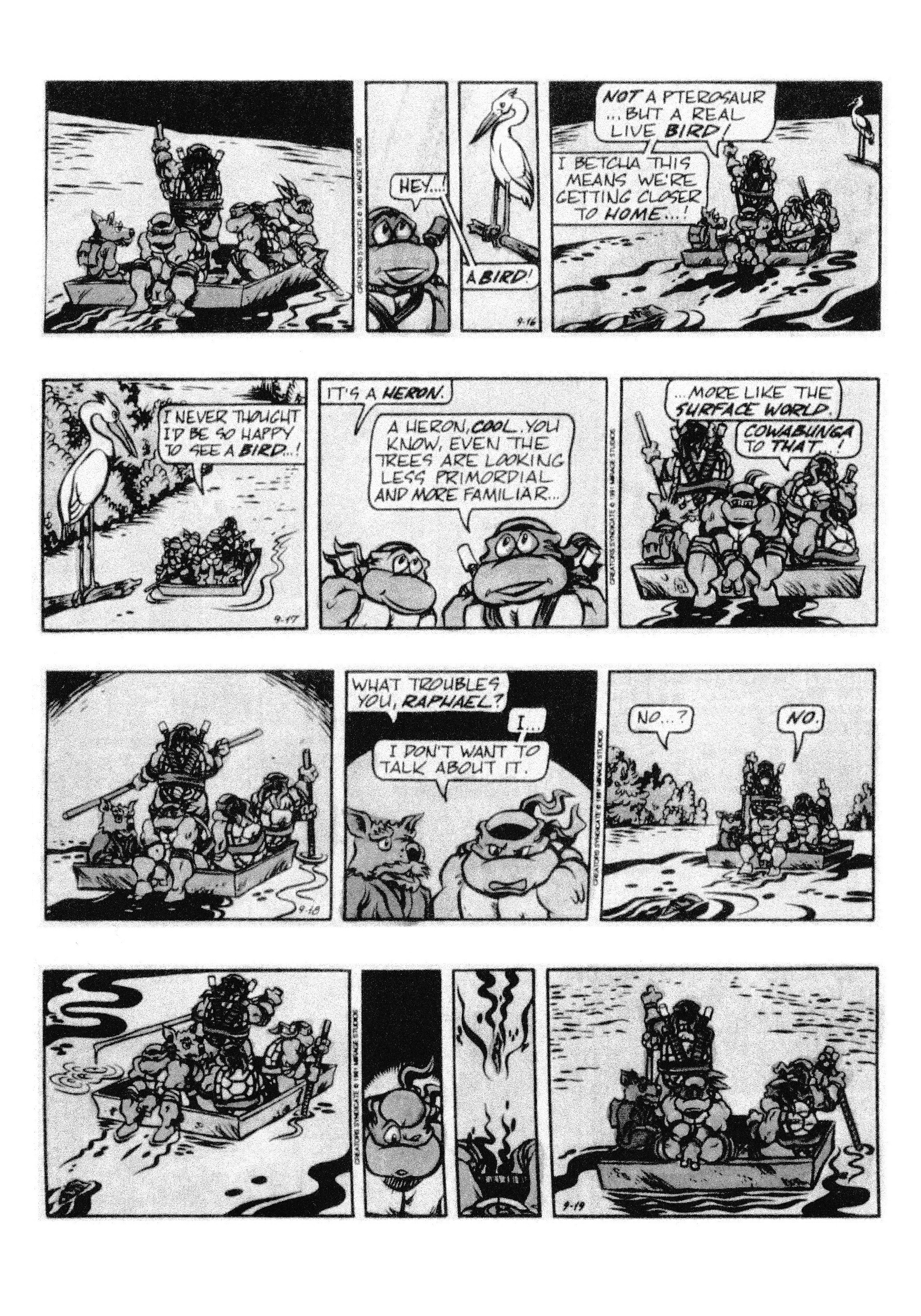 Read online Teenage Mutant Ninja Turtles: Complete Newspaper Daily Comic Strip Collection comic -  Issue # TPB 2 (Part 1) - 63
