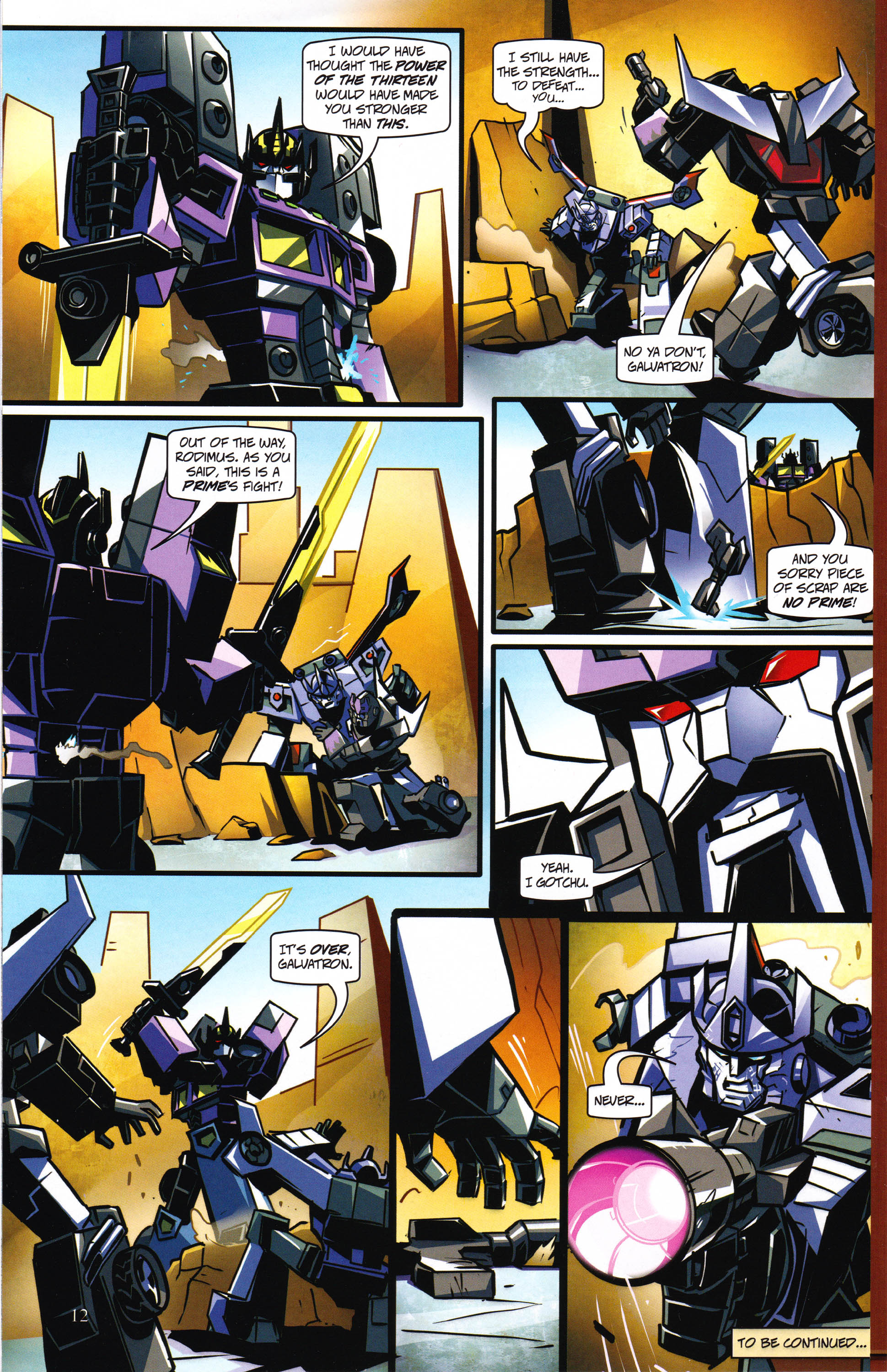 Read online Transformers: Collectors' Club comic -  Issue #63 - 12