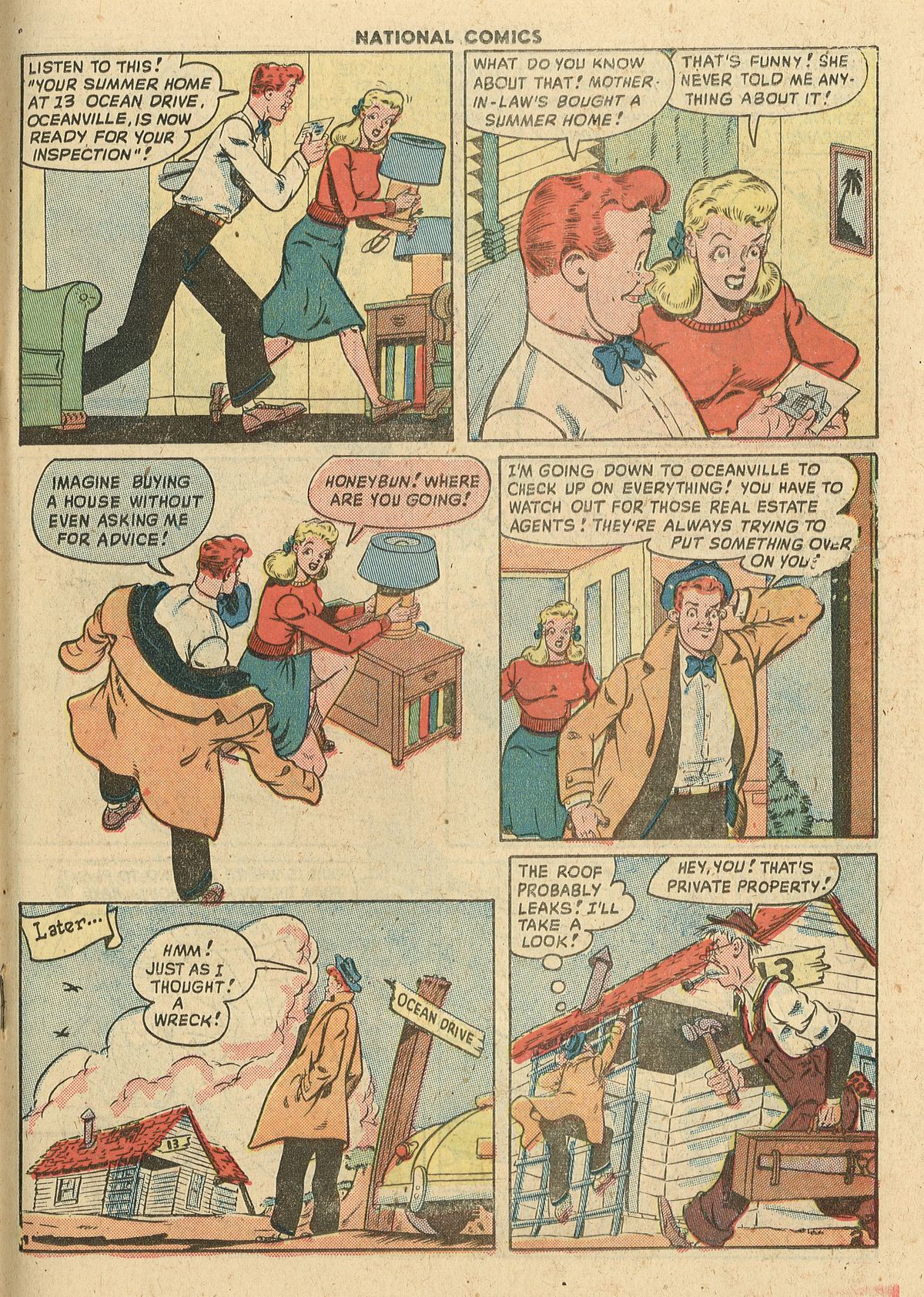 Read online National Comics comic -  Issue #71 - 19