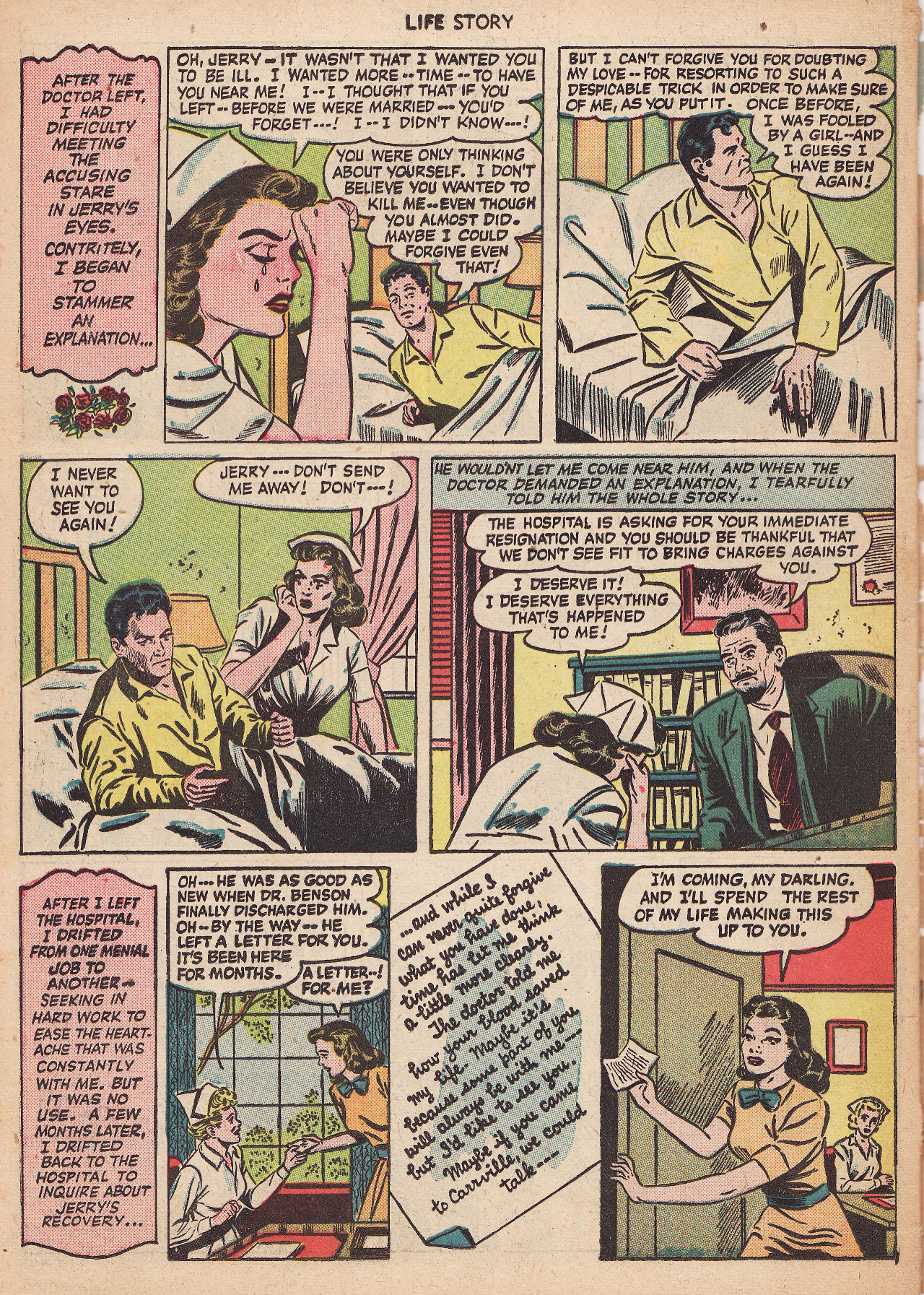 Read online Life Story comic -  Issue #25 - 34