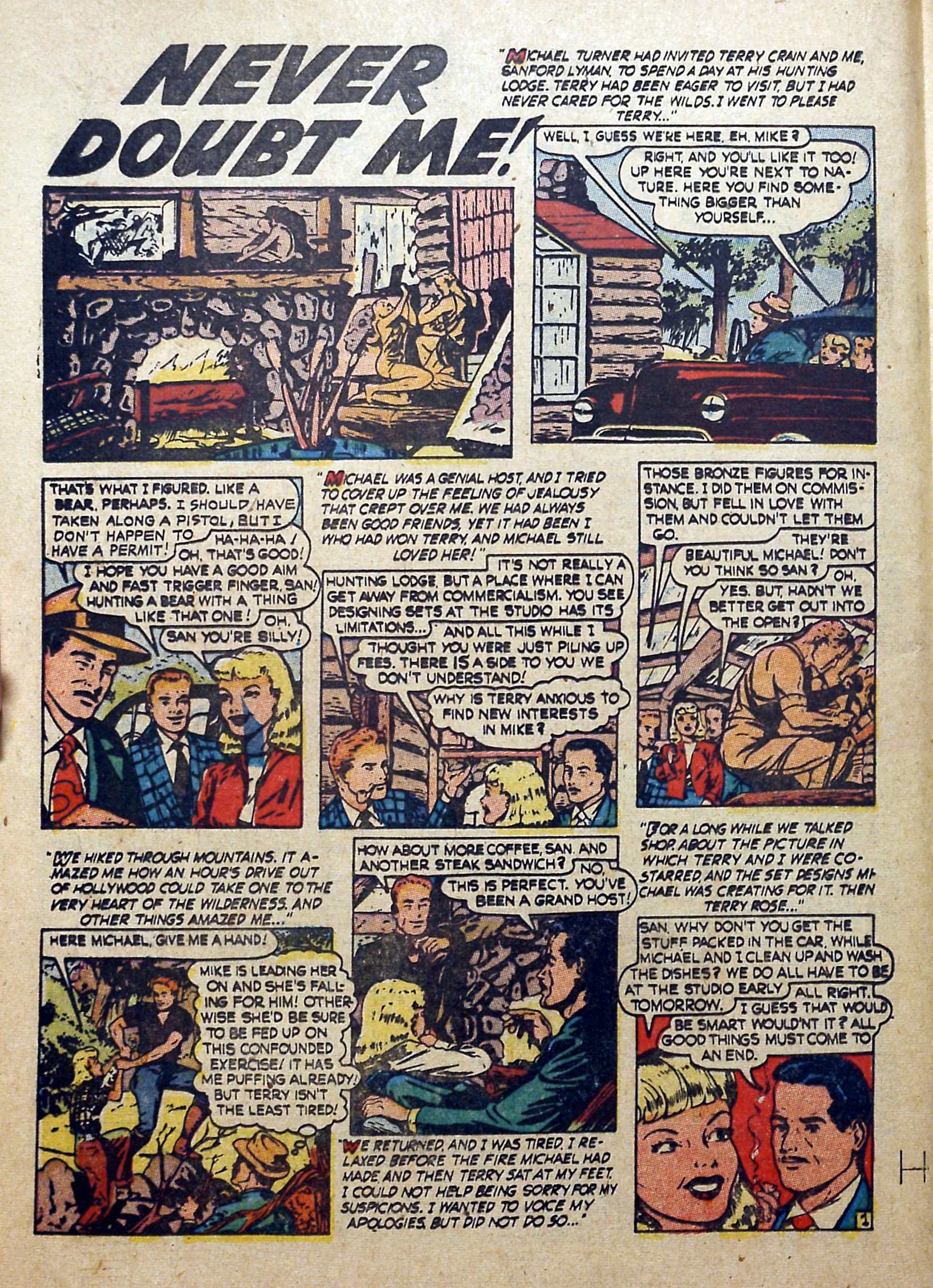 Read online Secret Love comic -  Issue #5 - 18