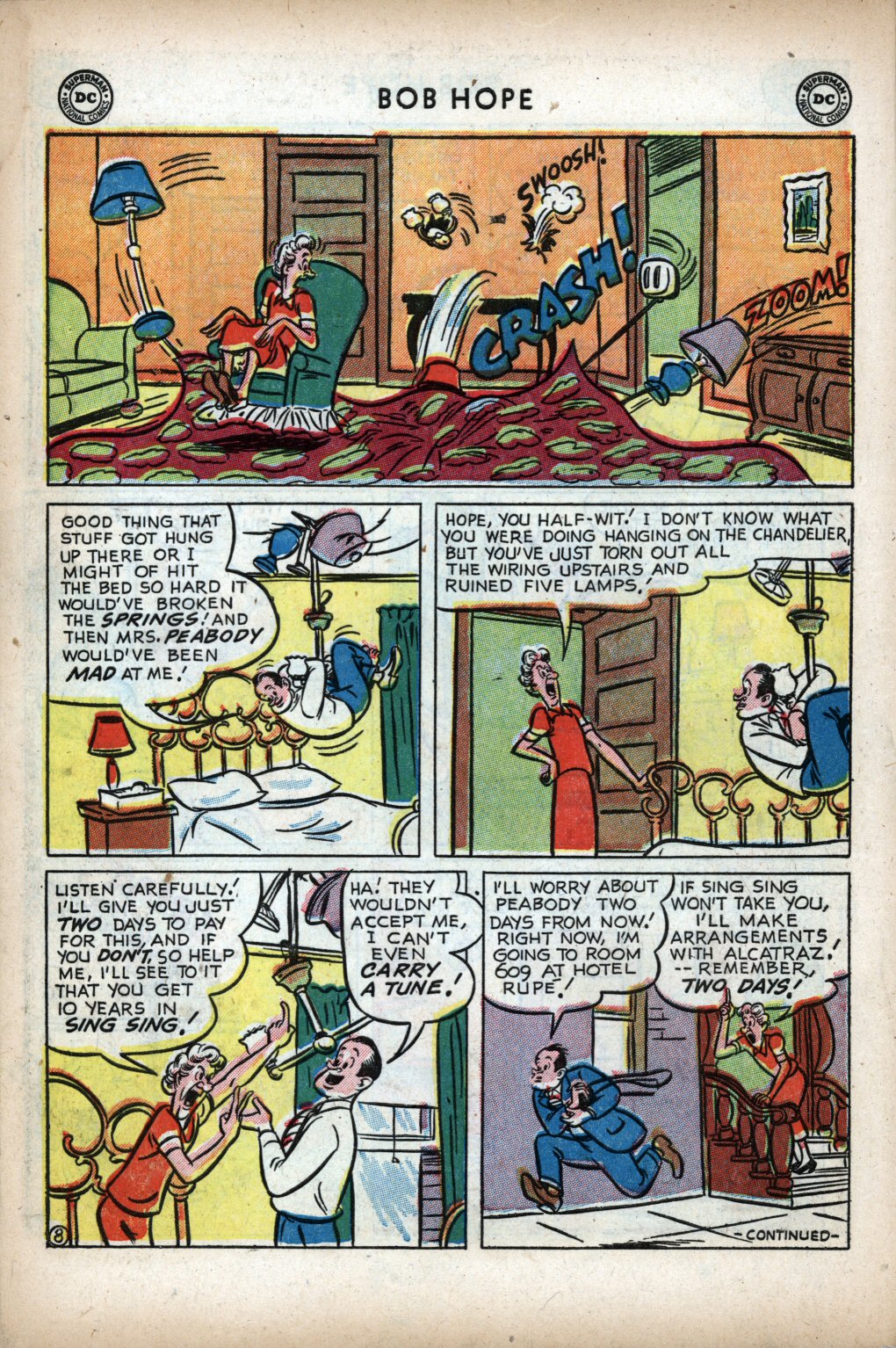 Read online The Adventures of Bob Hope comic -  Issue #13 - 11