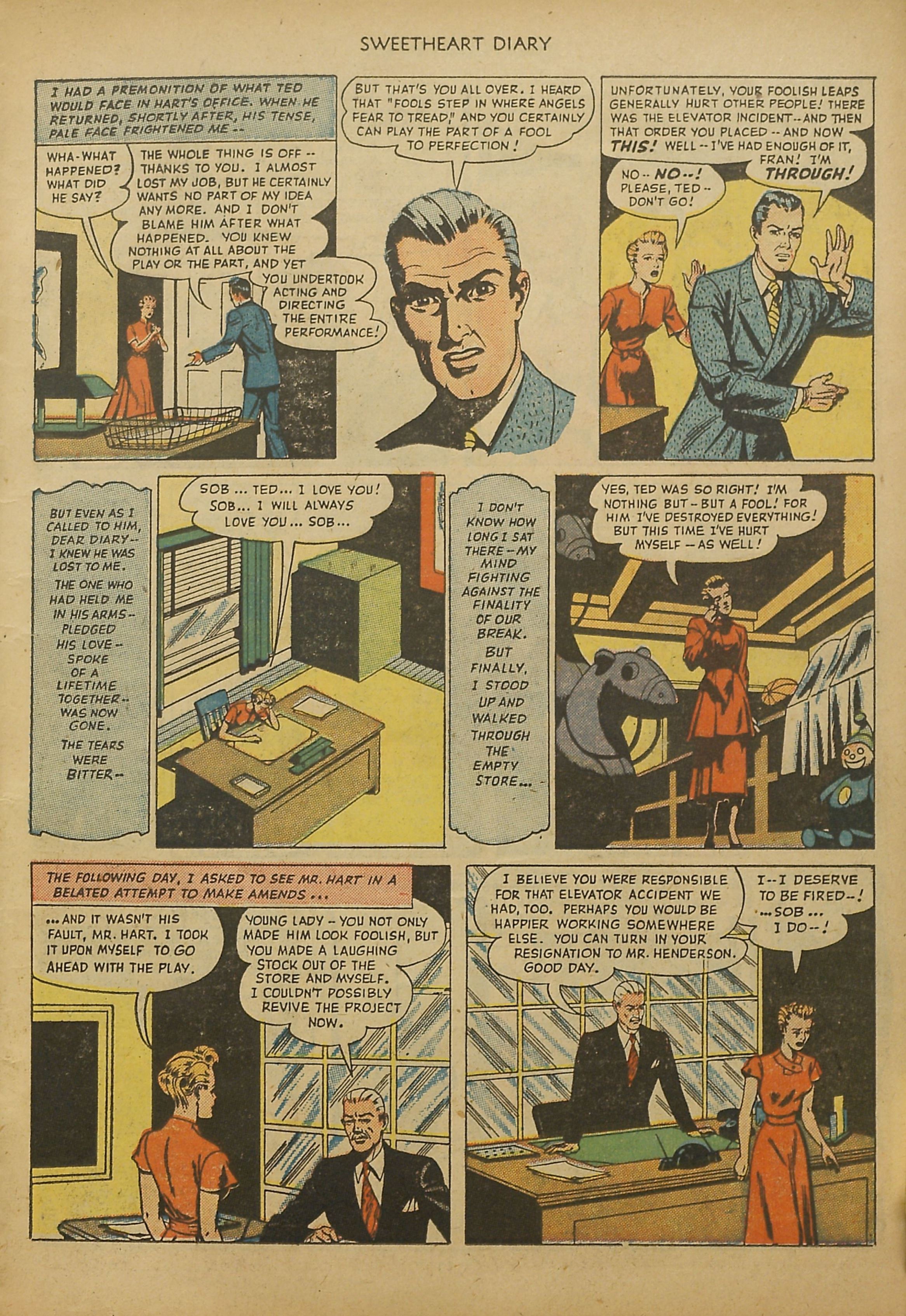 Read online Sweetheart Diary comic -  Issue #2 - 11