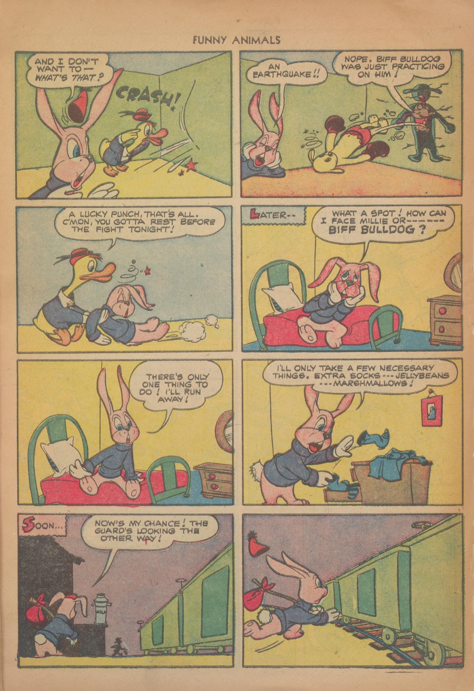 Read online Fawcett's Funny Animals comic -  Issue #69 - 7