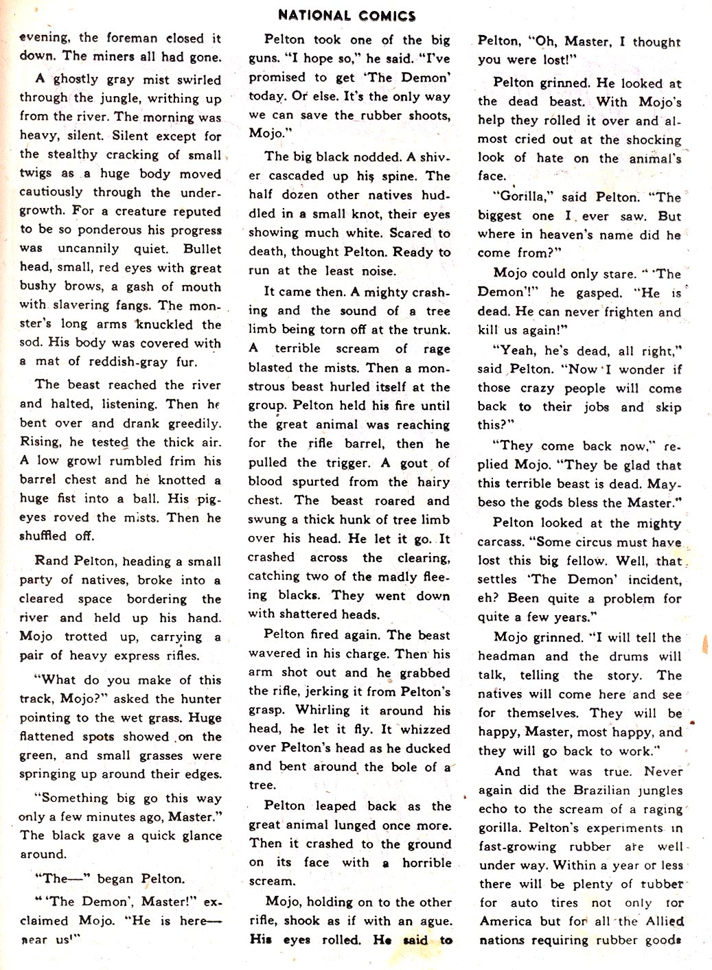 Read online National Comics comic -  Issue #42 - 43