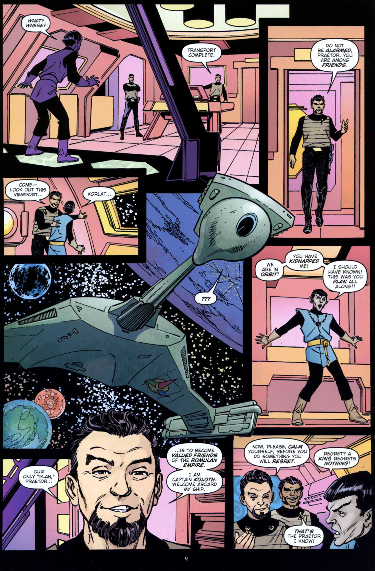 Read online Star Trek: Romulans - The Hollow Crown comic -  Issue #1 - 5