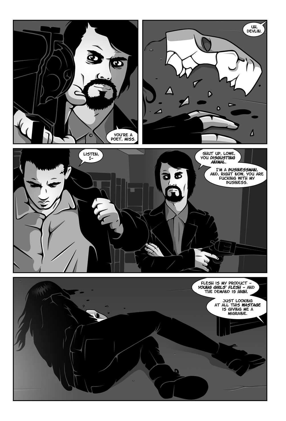 Read online Hollow Girl comic -  Issue #7 - 40