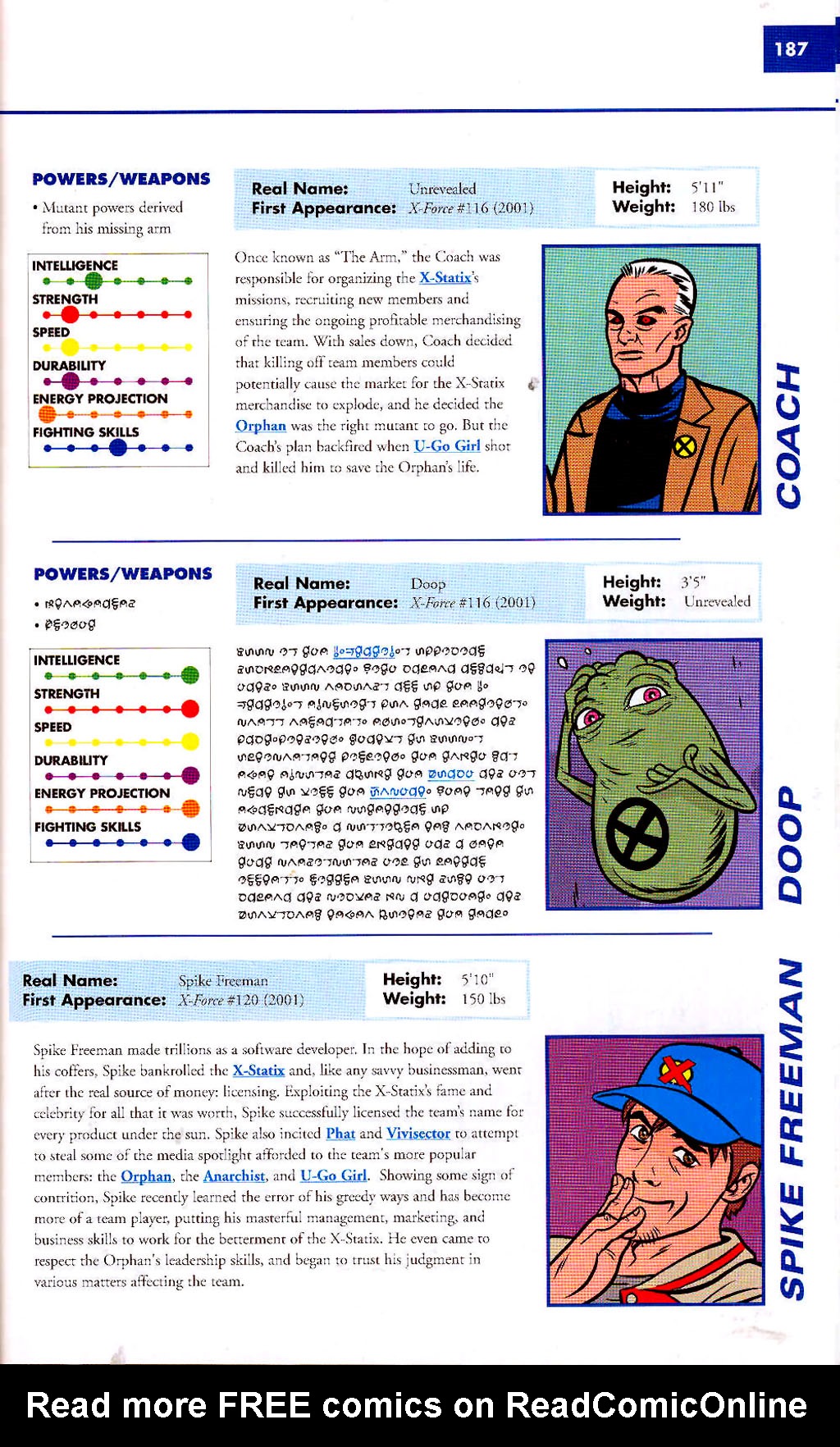 Read online Marvel Encyclopedia comic -  Issue # TPB 2 - 189