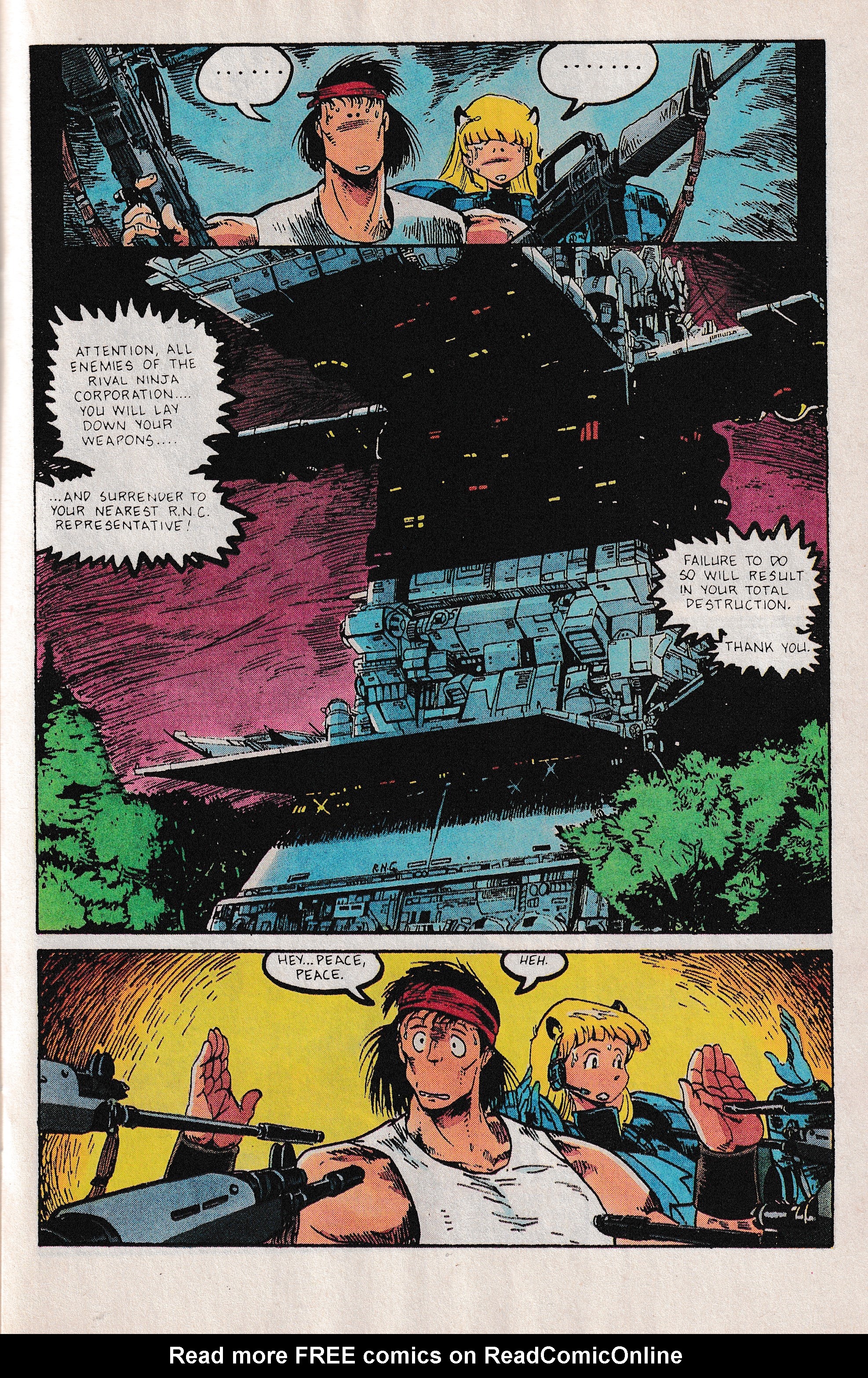 Read online Ninja High School In Color comic -  Issue #3 - 17