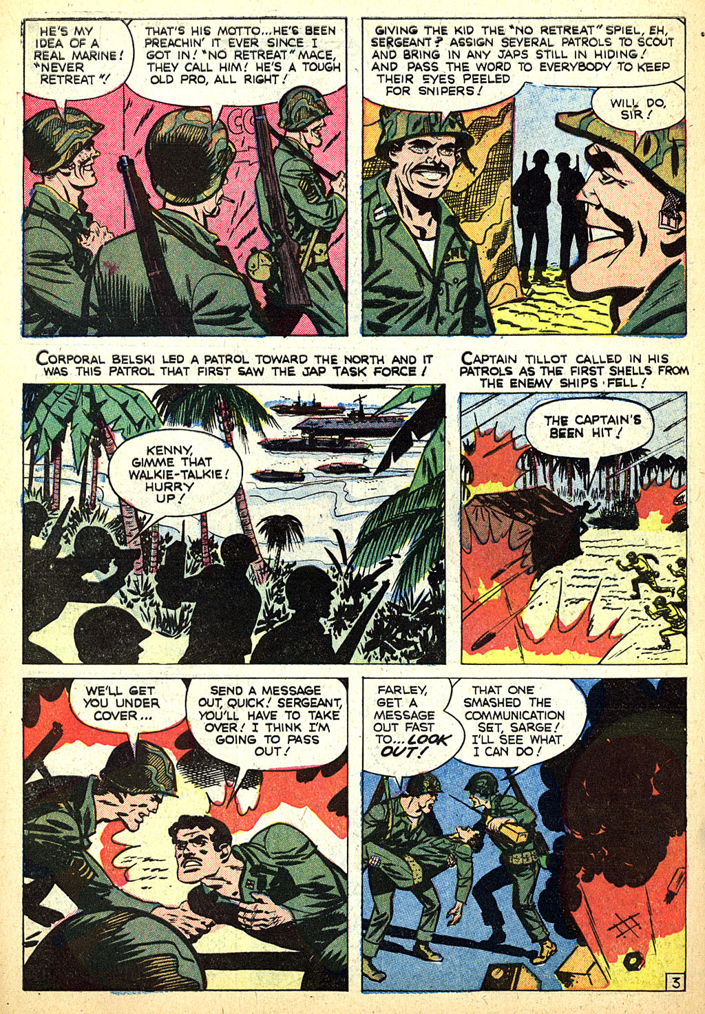 Read online Marines in Action comic -  Issue #14 - 30