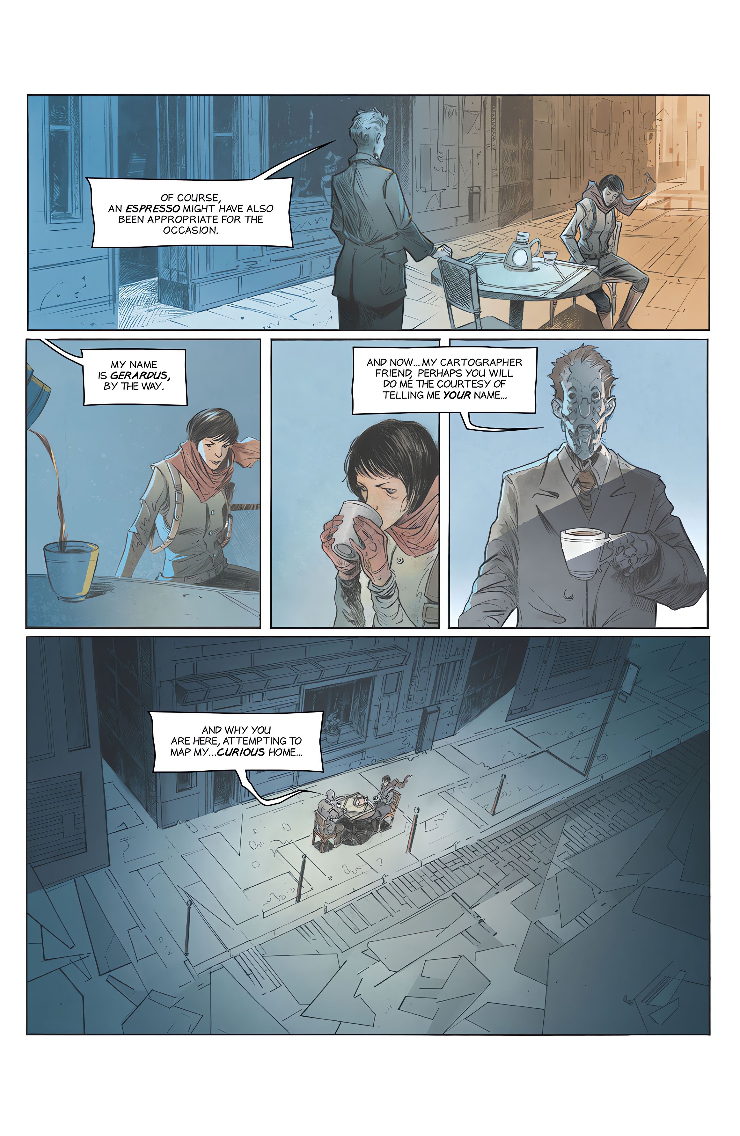 Read online Hexagon Bridge comic -  Issue #1 - 9