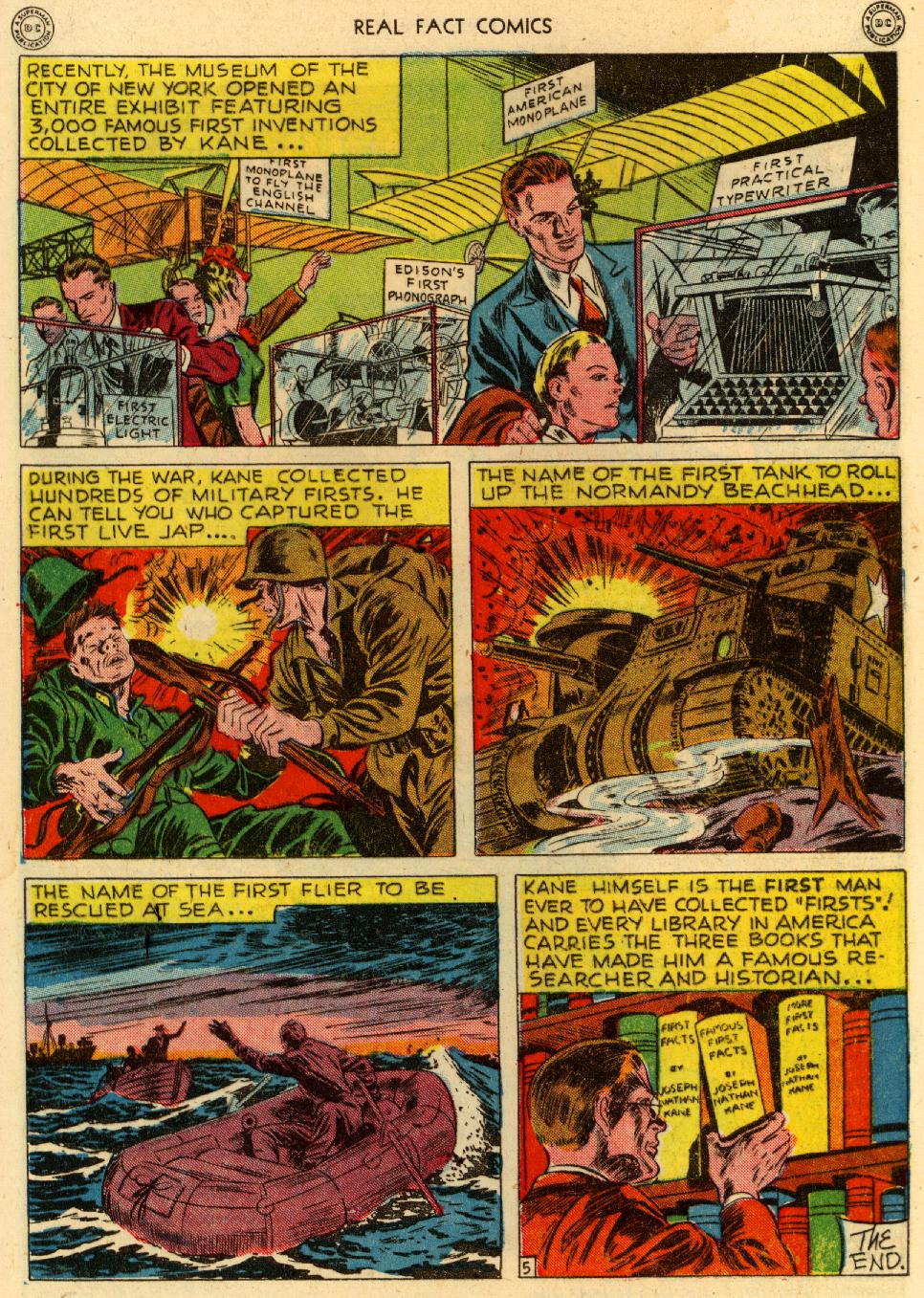 Read online Real Fact Comics comic -  Issue #7 - 7