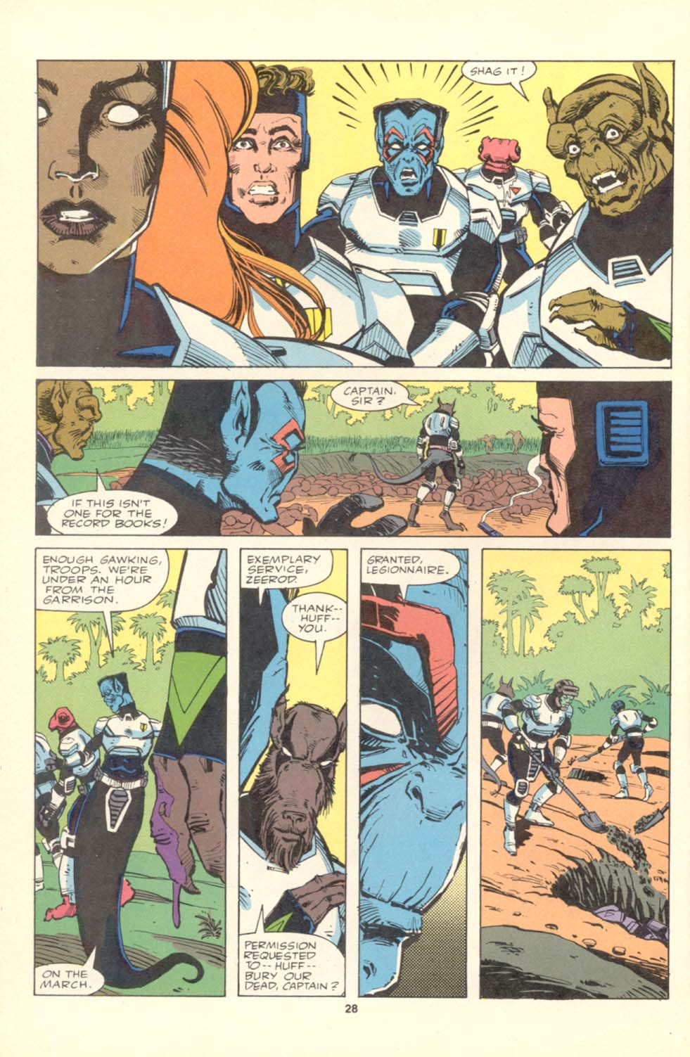 Read online Alien Legion comic -  Issue #16 - 30