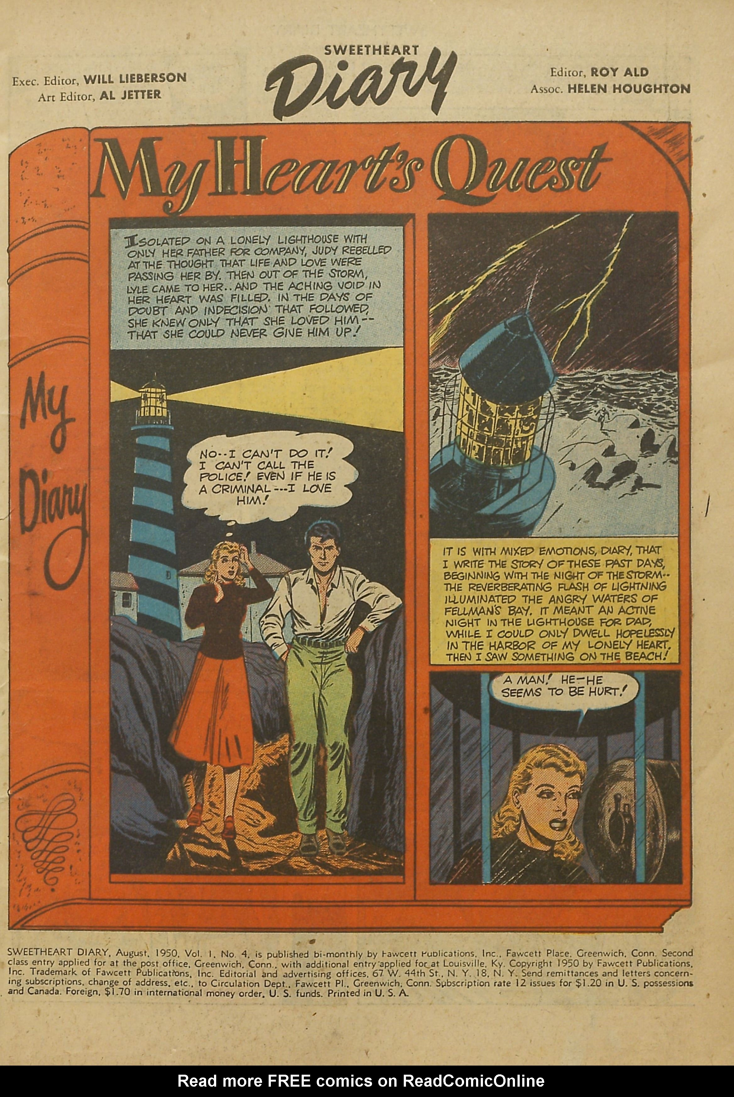 Read online Sweetheart Diary comic -  Issue #4 - 3