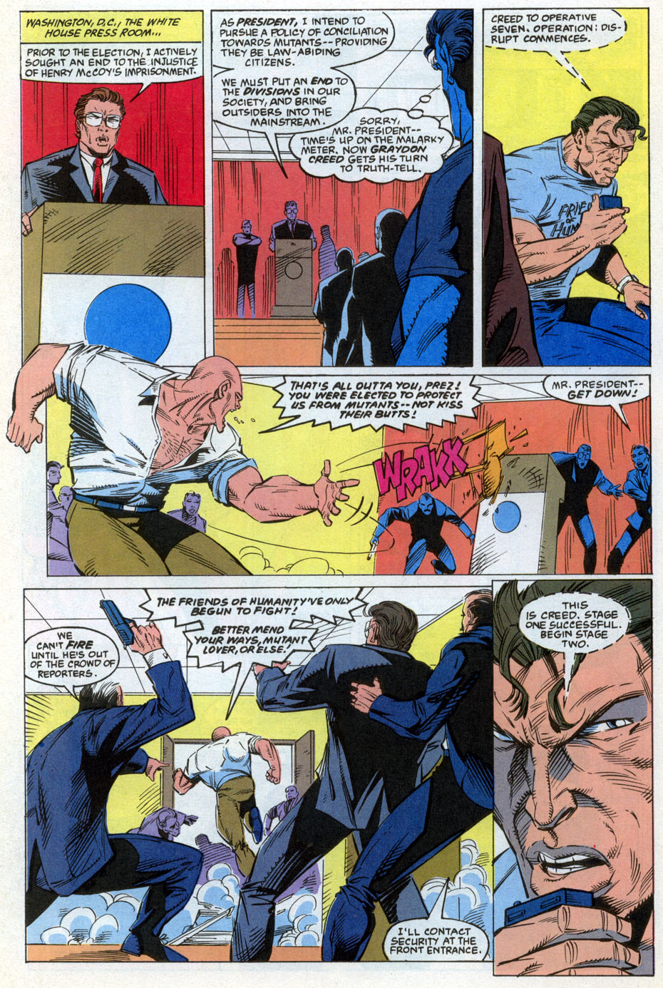 Read online X-Men Adventures (1994) comic -  Issue #1 - 8