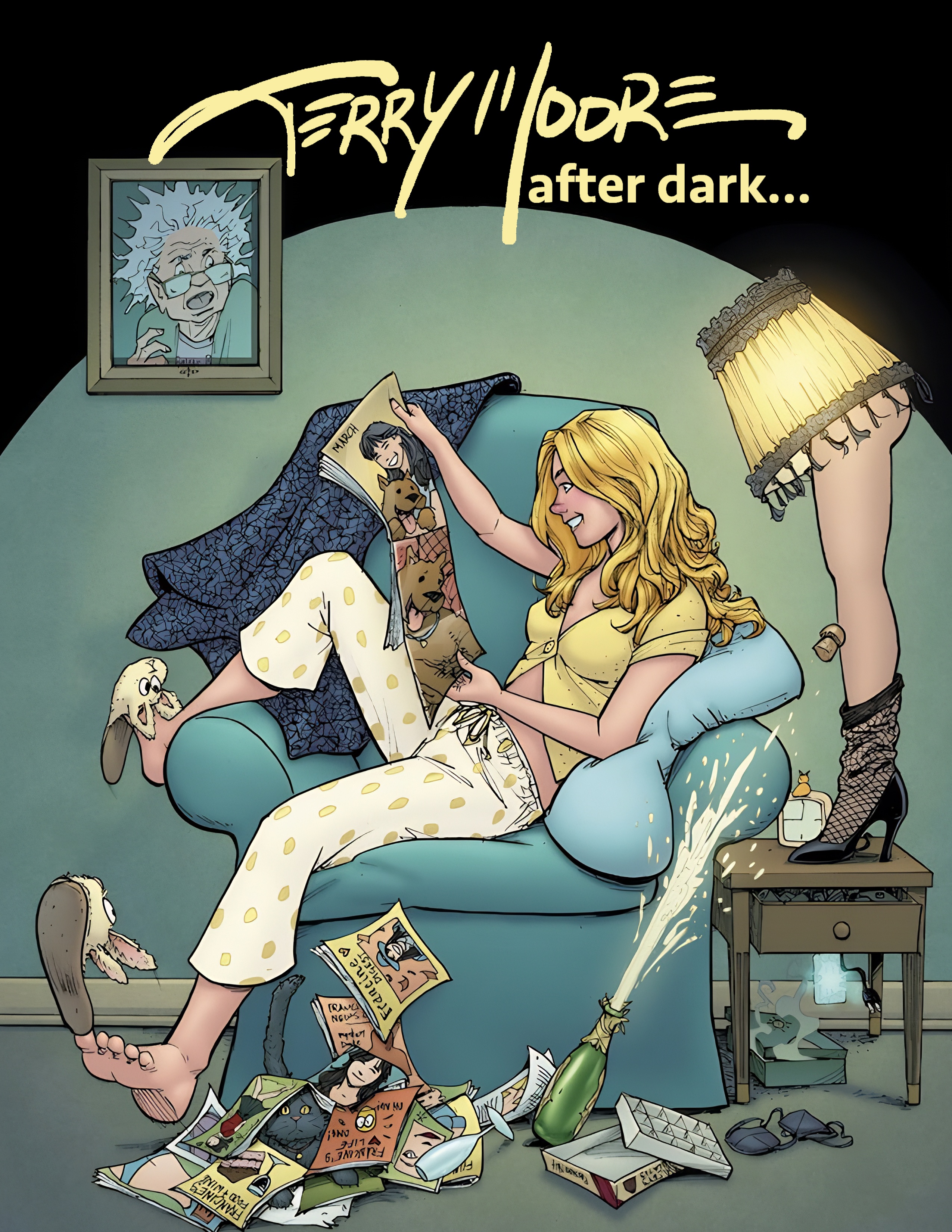 Read online Terry Moore after dark… comic -  Issue # TPB - 3