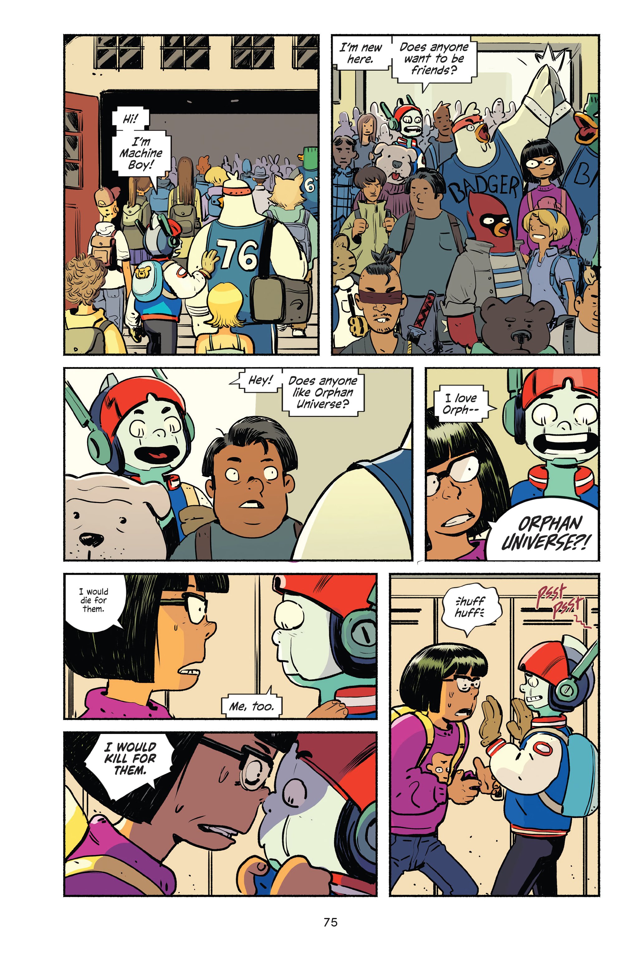 Read online Everyday Hero Machine Boy comic -  Issue # TPB (Part 1) - 80