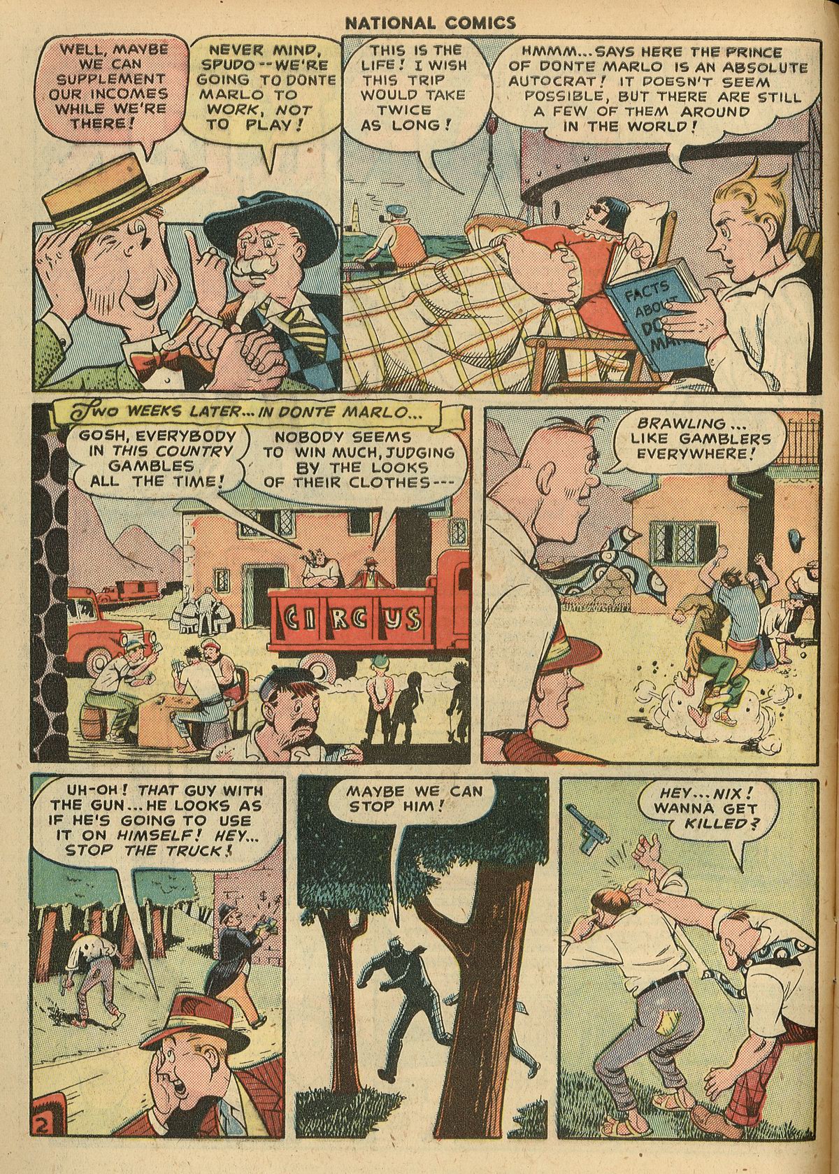 Read online National Comics comic -  Issue #75 - 4