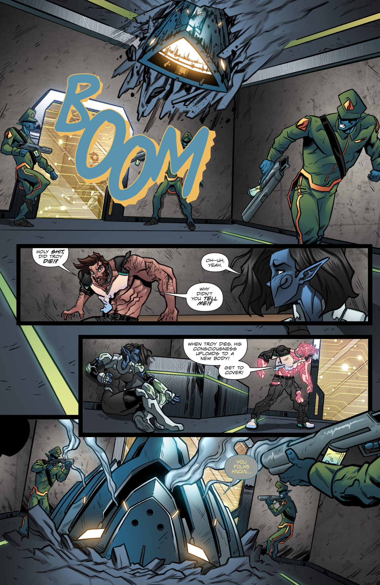 Read online Crash and Troy comic -  Issue #4 - 9