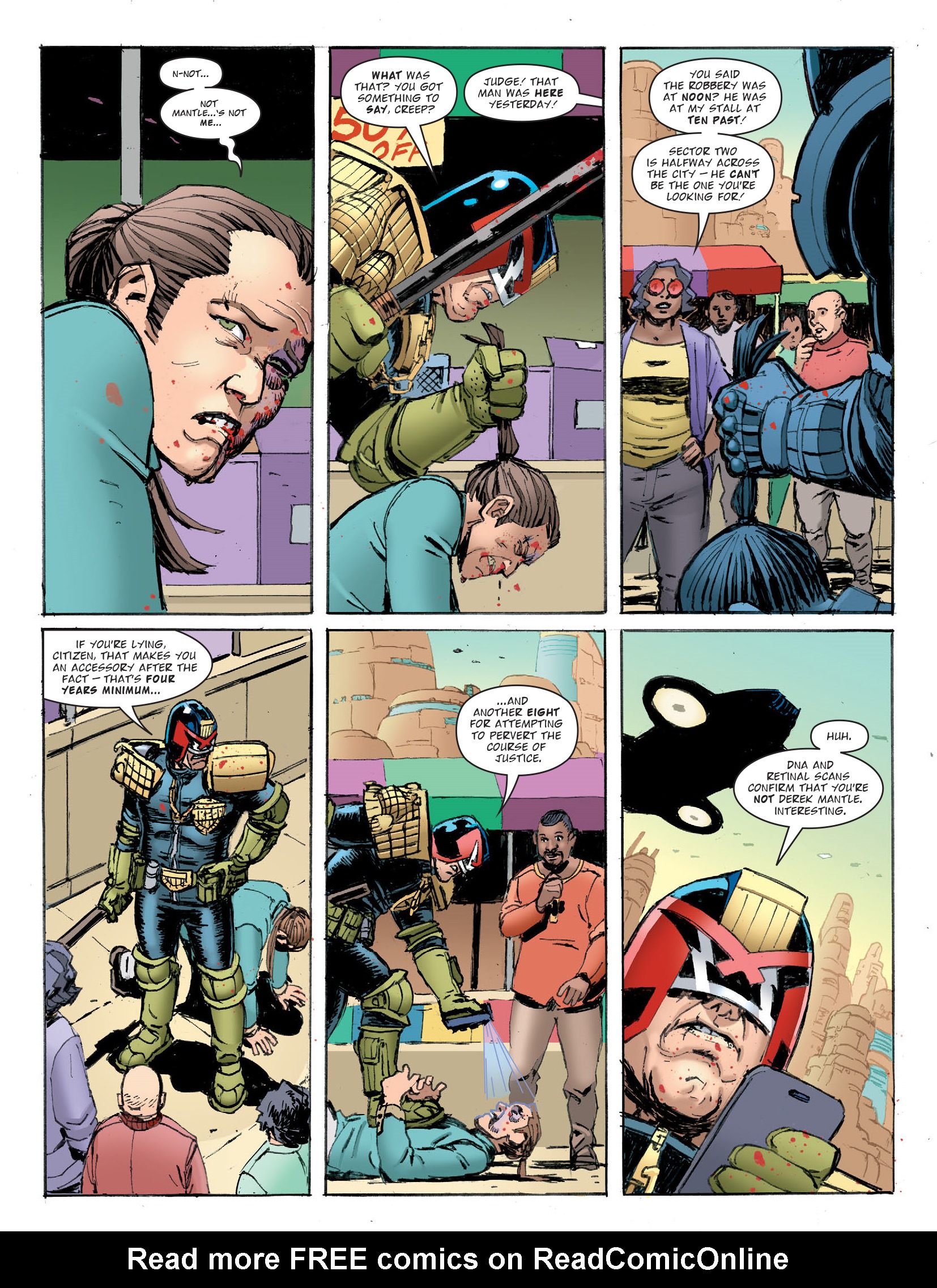 Read online Judge Dredd Megazine (Vol. 5) comic -  Issue #459 - 12
