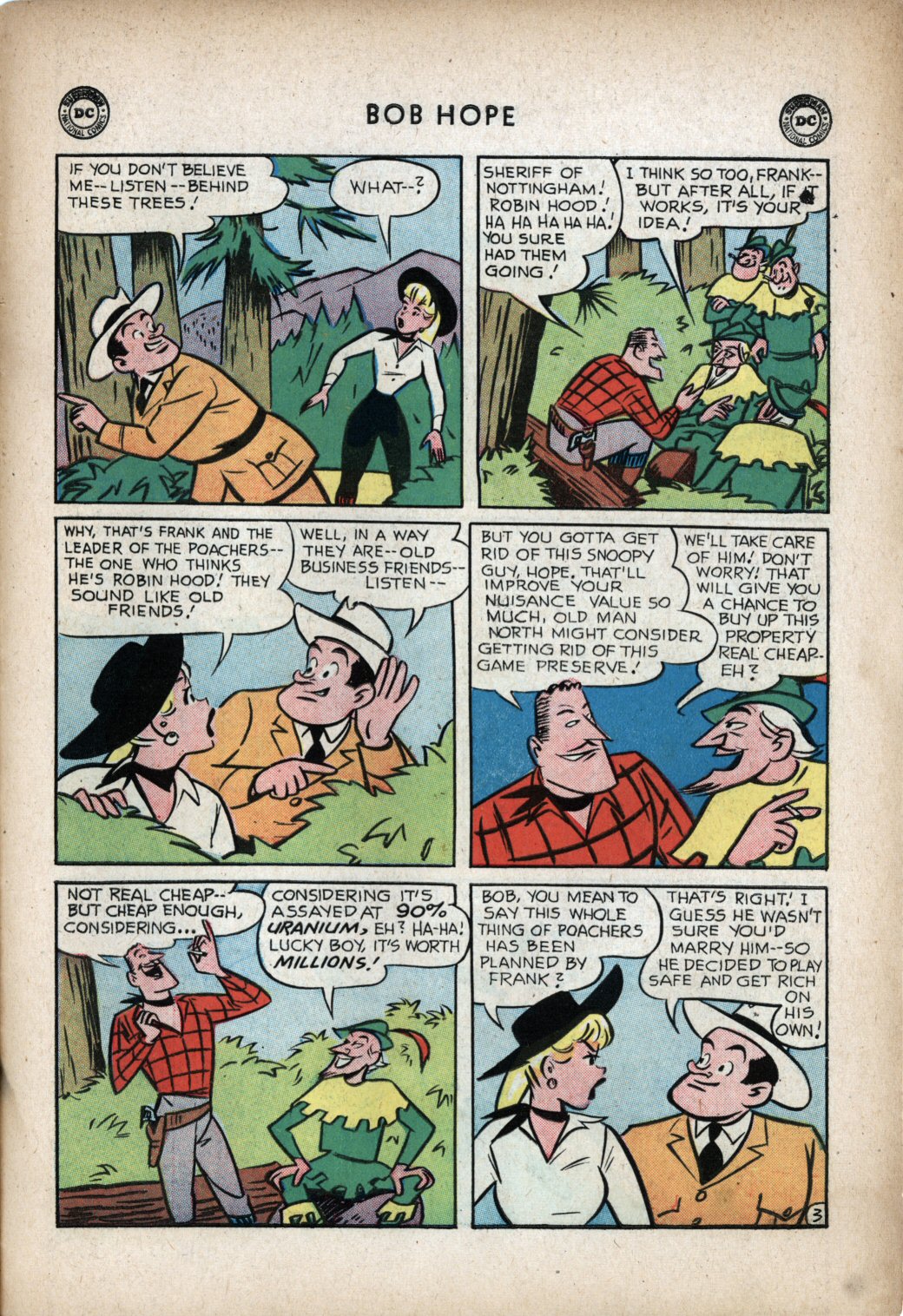 Read online The Adventures of Bob Hope comic -  Issue #53 - 27