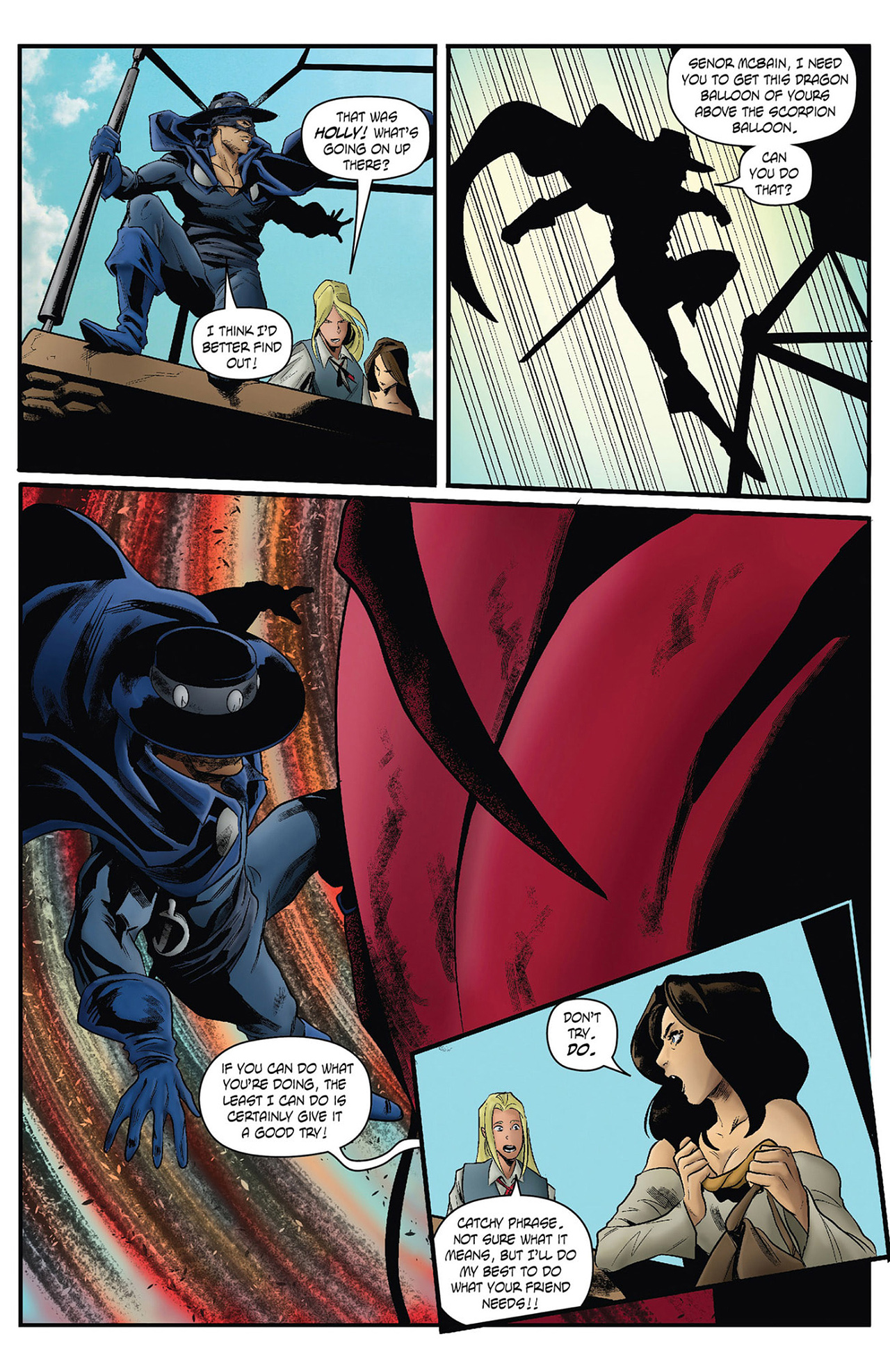 Read online Zorro Flights comic -  Issue #3 - 22