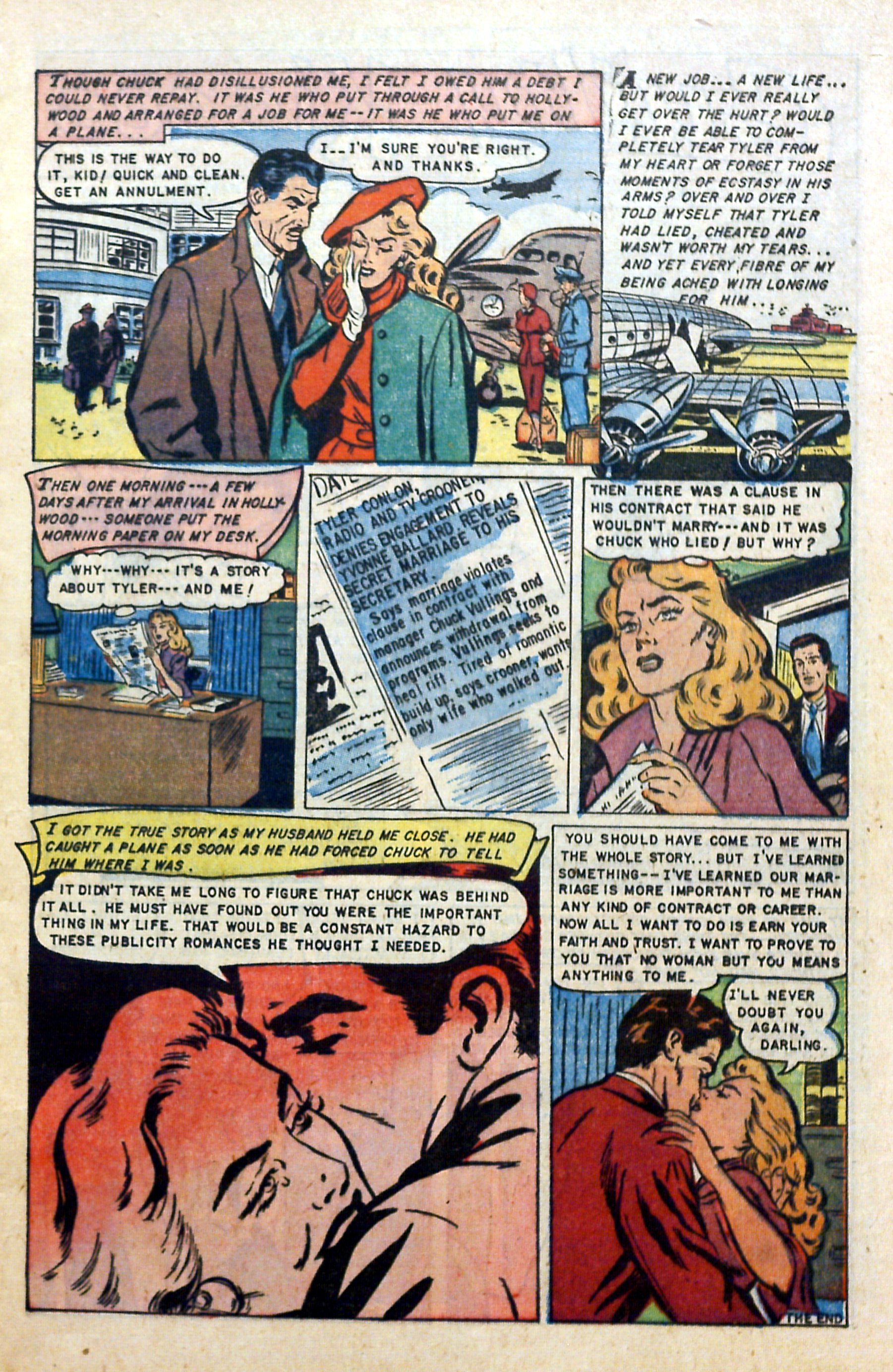 Read online Glamorous Romances comic -  Issue #68 - 9