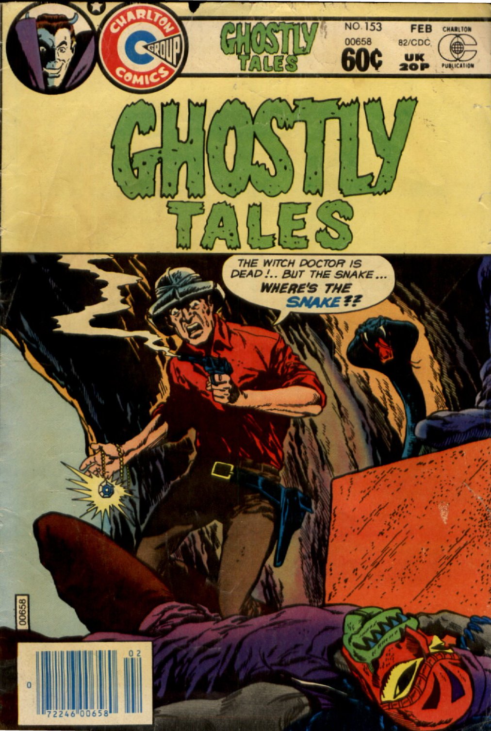 Read online Ghostly Tales comic -  Issue #153 - 1