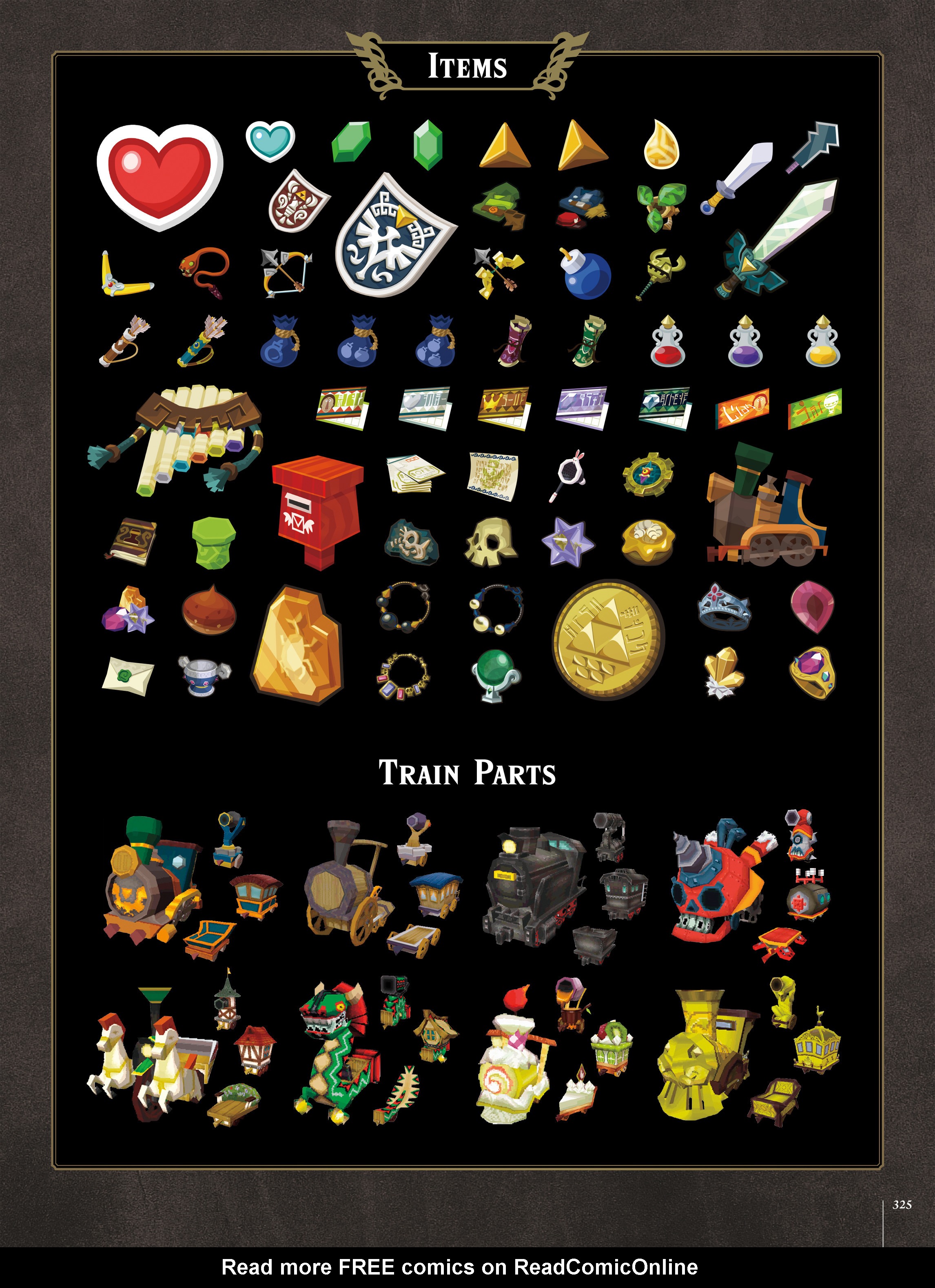 Read online The Legend of Zelda: Art & Artifacts comic -  Issue # TPB - 220