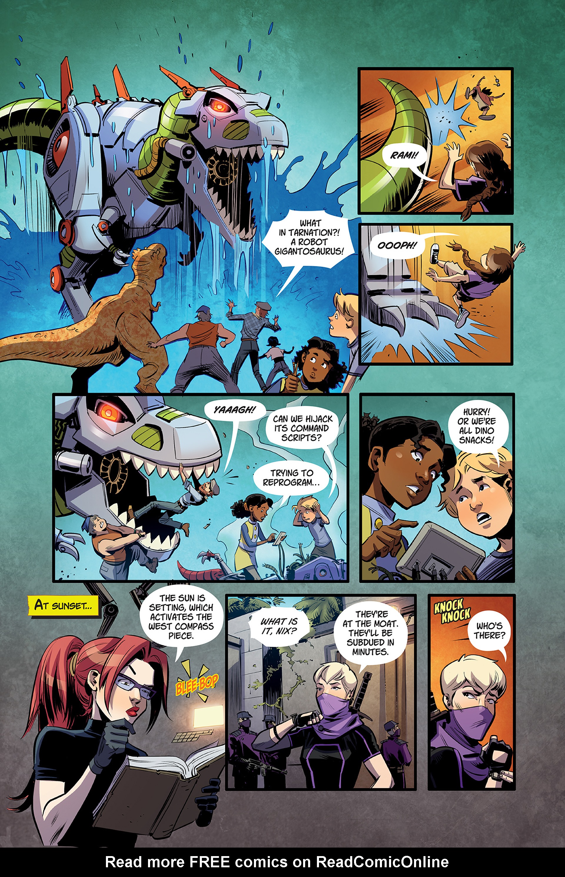 Read online Trackers Presents: Captain Nick & The Explorer Society - Compass of Mems comic -  Issue # TPB (Part 2) - 32