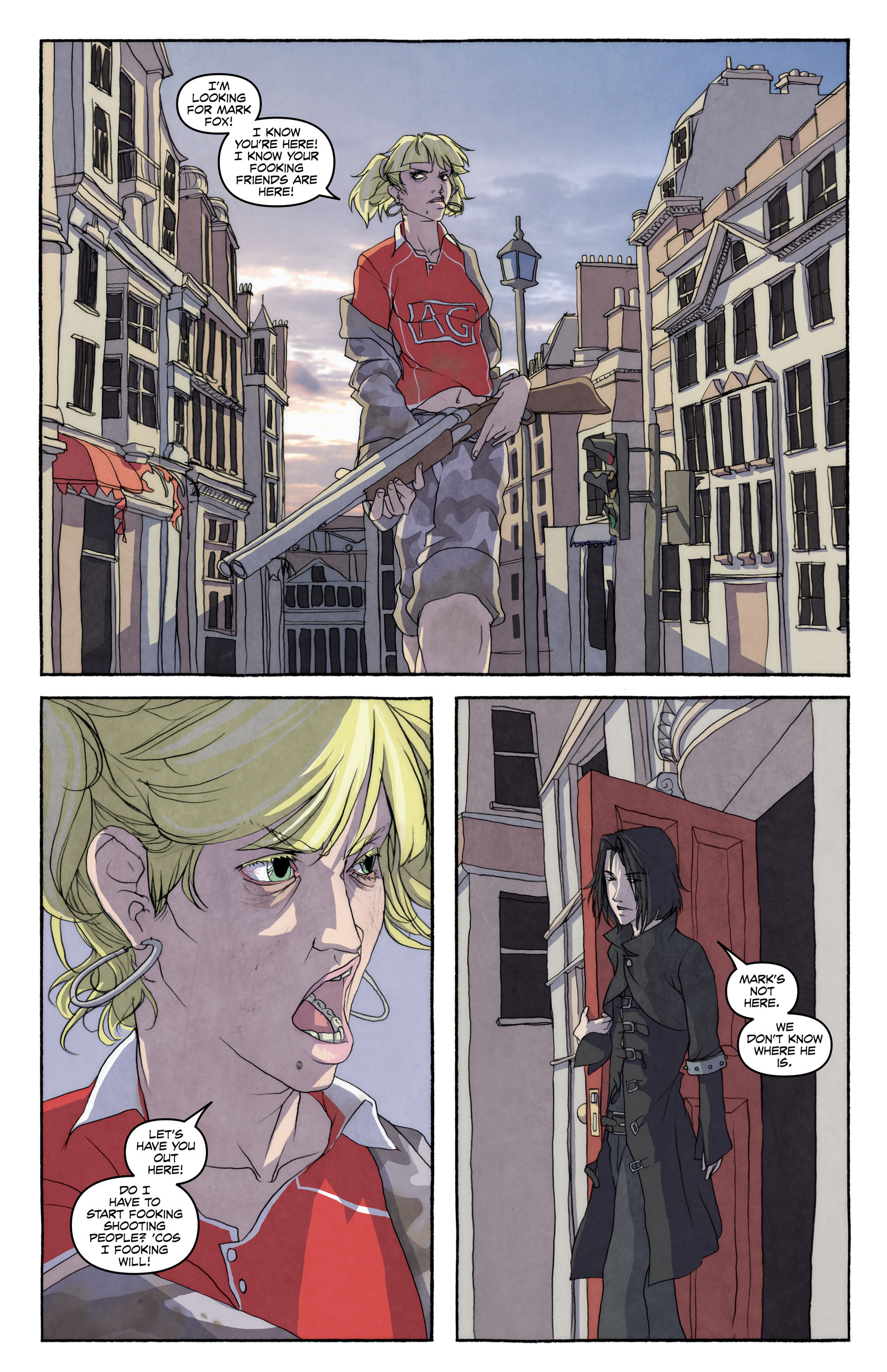 Read online FreakAngels comic -  Issue #1 - 9