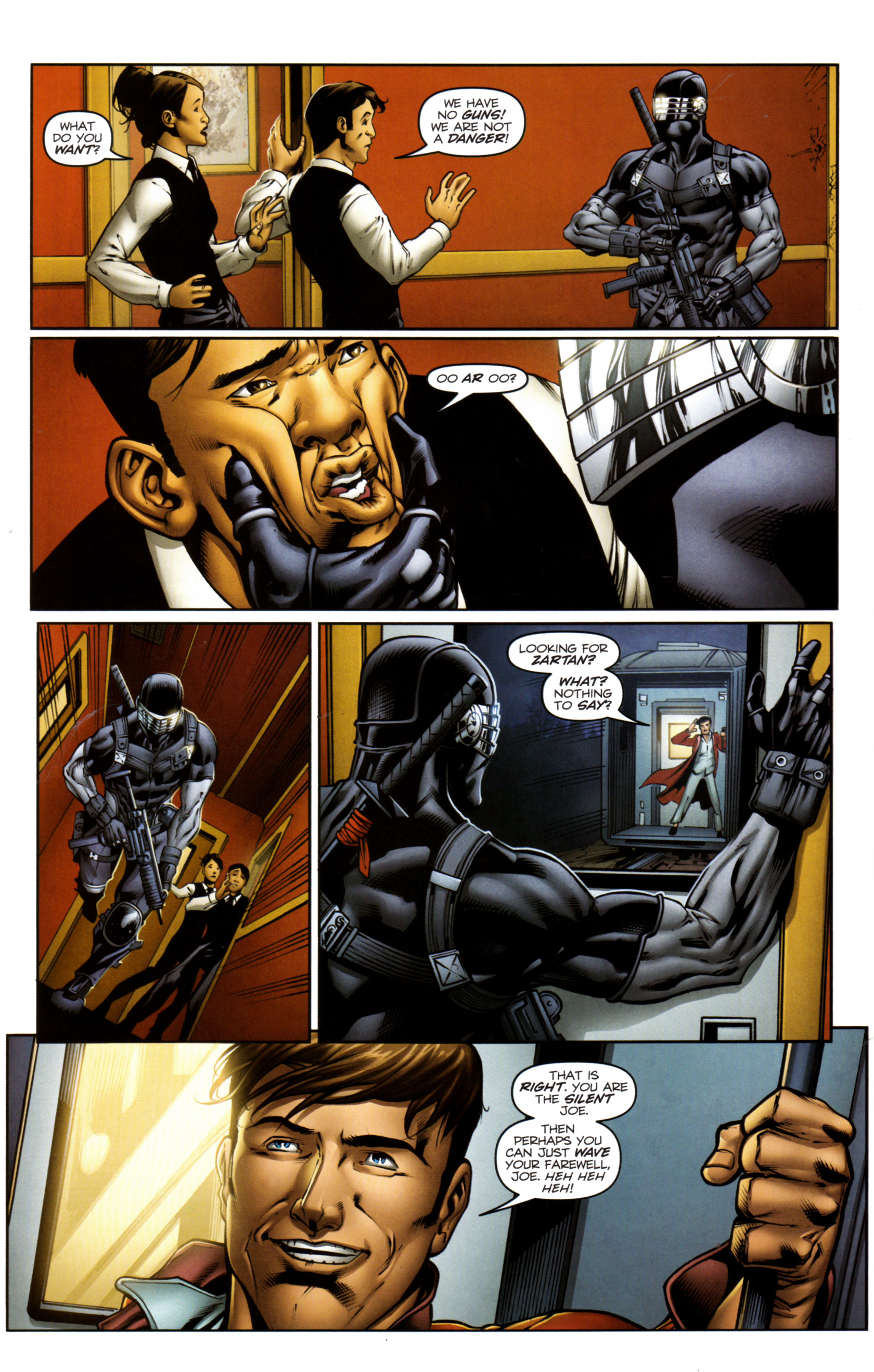 Read online Snake Eyes and Storm Shadow comic -  Issue #13 - 23