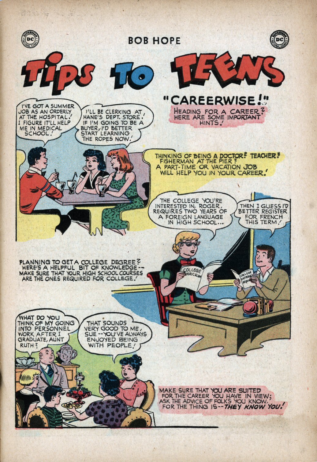 Read online The Adventures of Bob Hope comic -  Issue #53 - 31