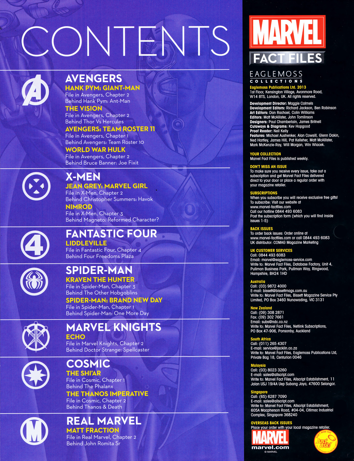 Read online Marvel Fact Files comic -  Issue #38 - 3