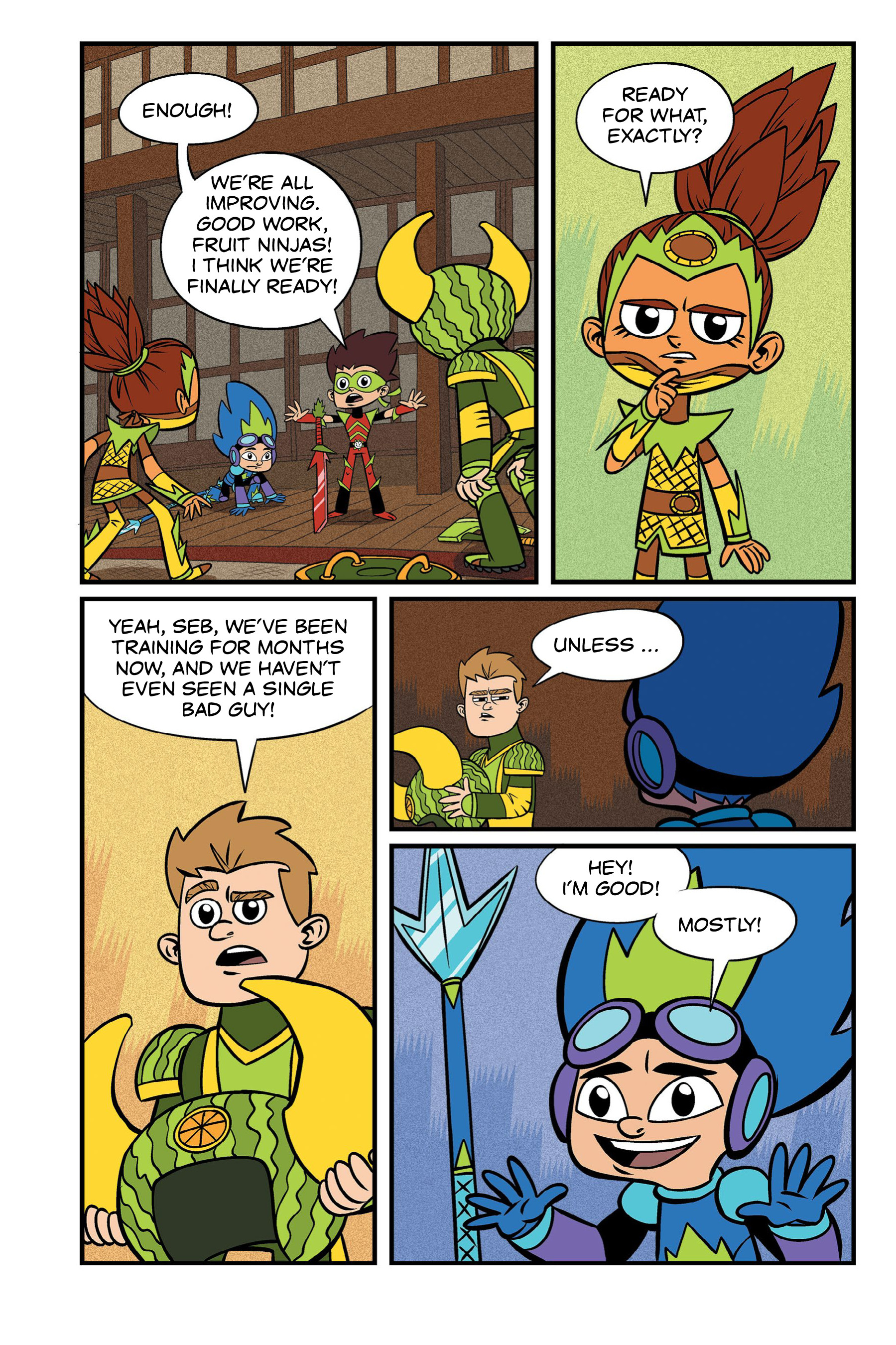 Read online Fruit Ninja: Frenzy Force comic -  Issue # TPB - 22