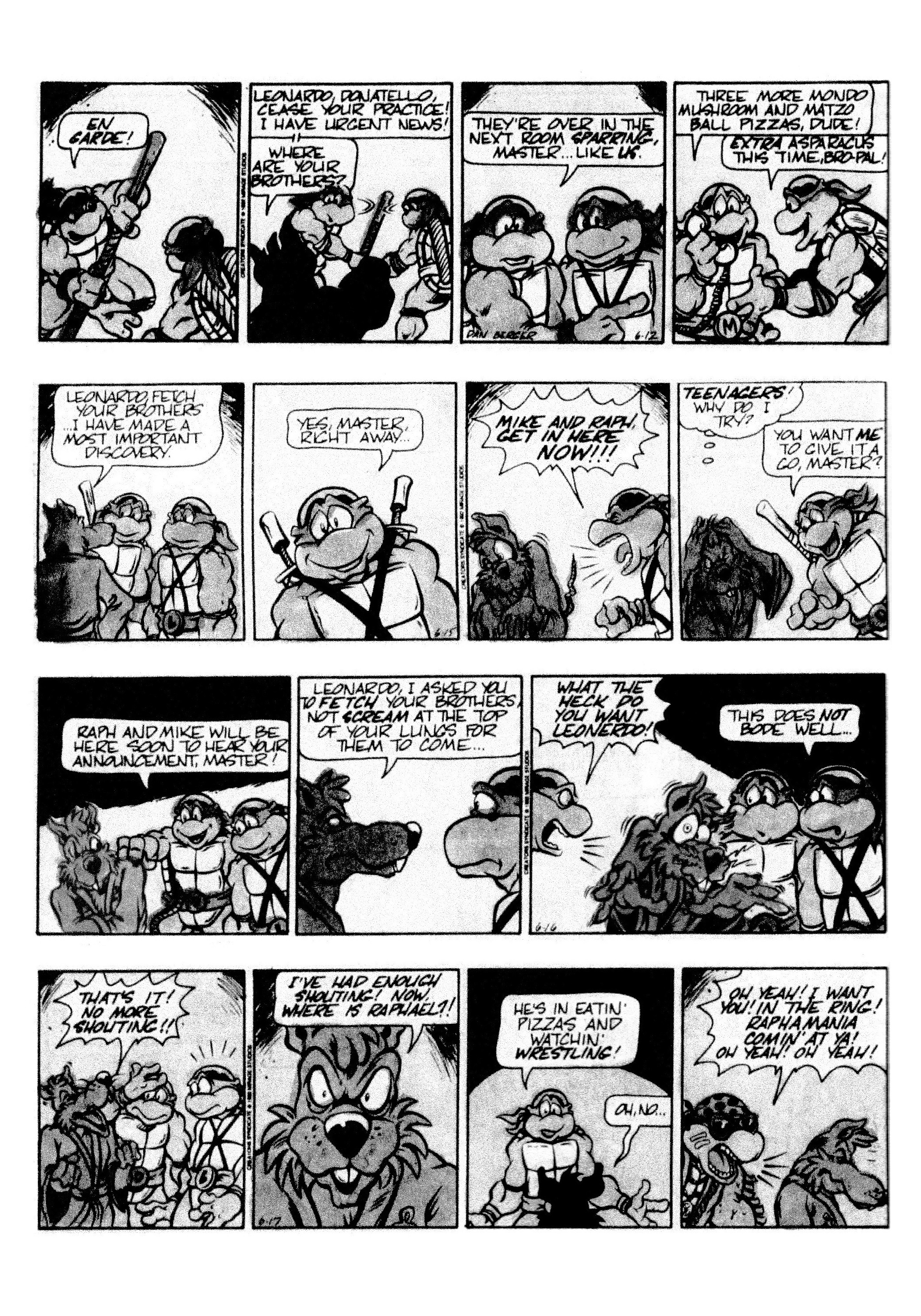 Read online Teenage Mutant Ninja Turtles: Complete Newspaper Daily Comic Strip Collection comic -  Issue # TPB 2 (Part 2) - 15