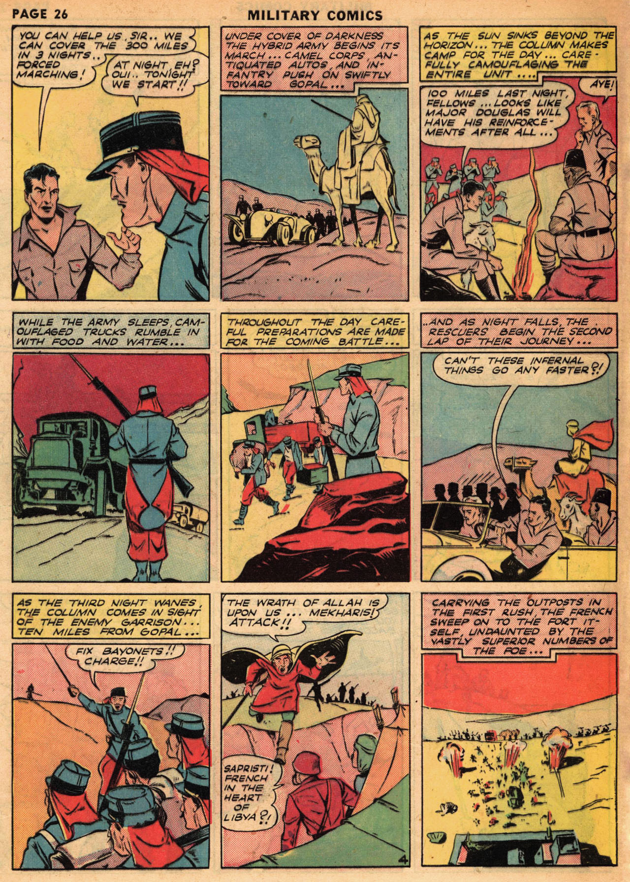 Read online Military Comics comic -  Issue #1 - 28
