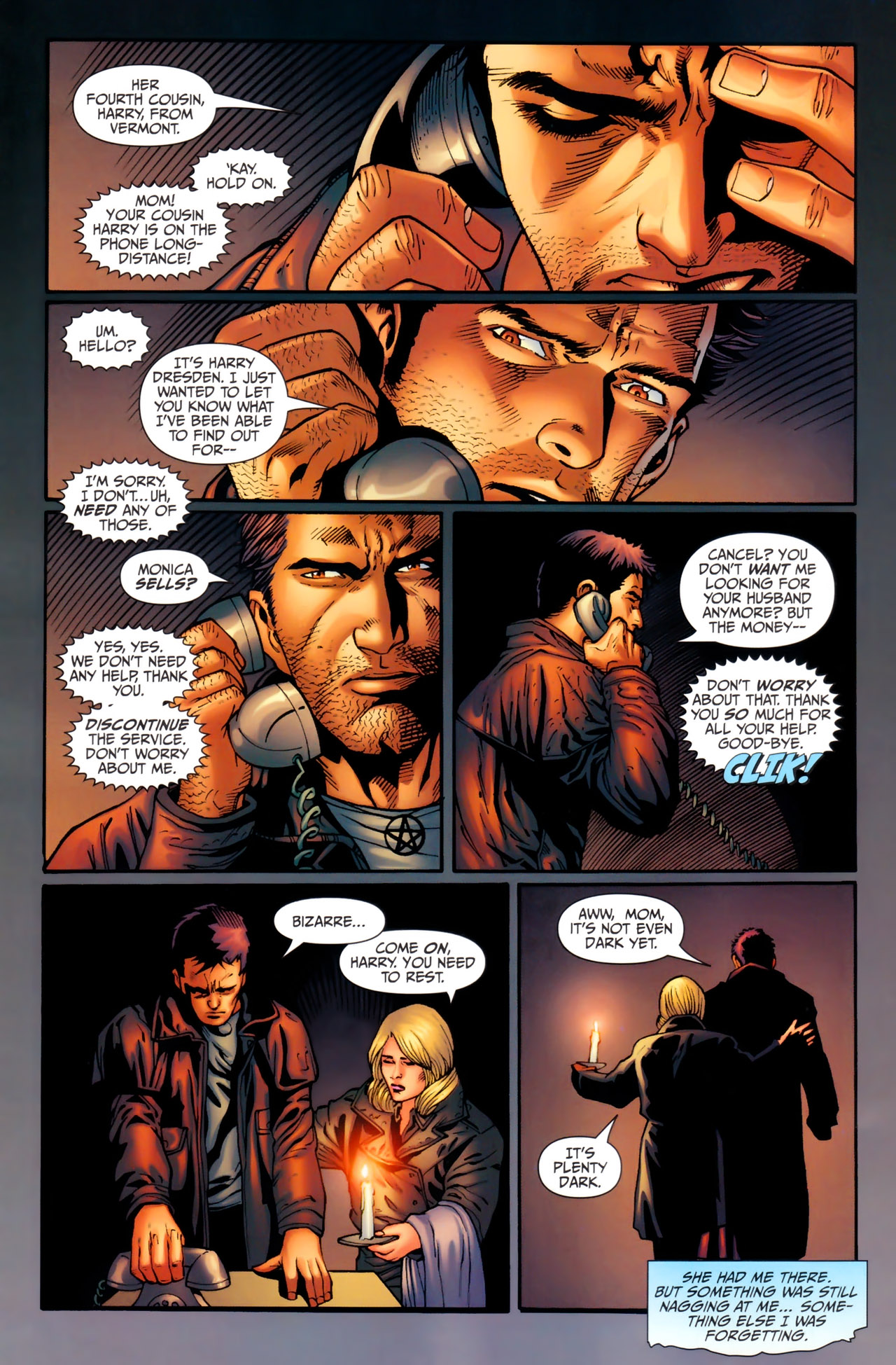 Read online Jim Butcher's The Dresden Files: Storm Front comic -  Issue #3 - 23
