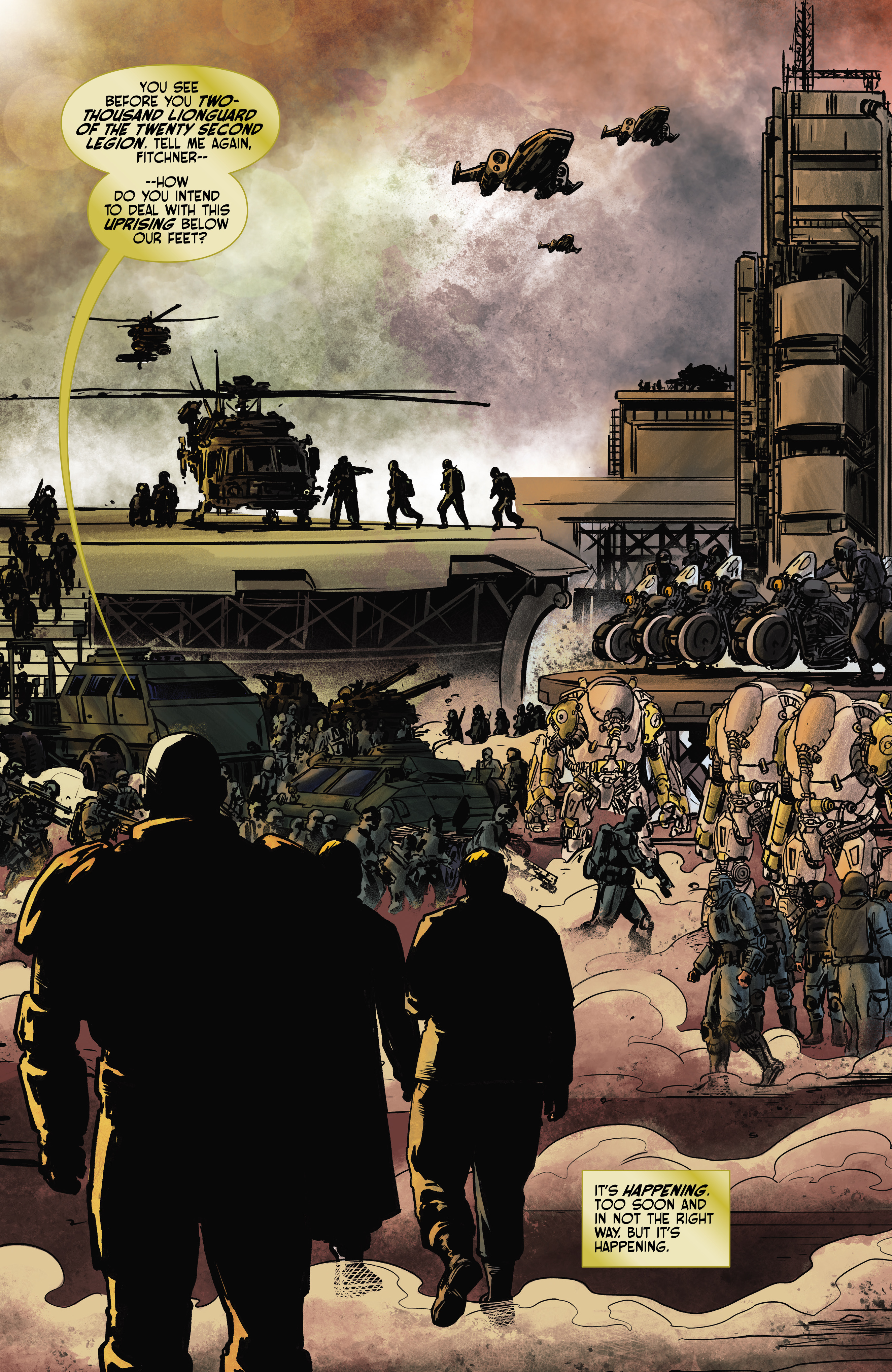 Read online Pierce Brown's Red Rising: Sons of Ares: Forbidden Song comic -  Issue # TPB - 91