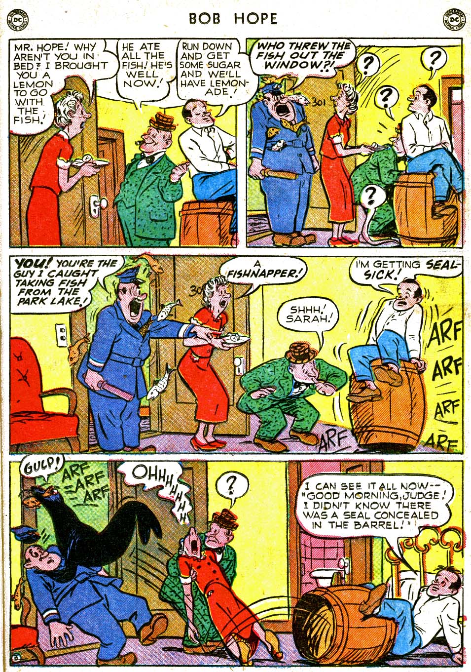 Read online The Adventures of Bob Hope comic -  Issue #7 - 17