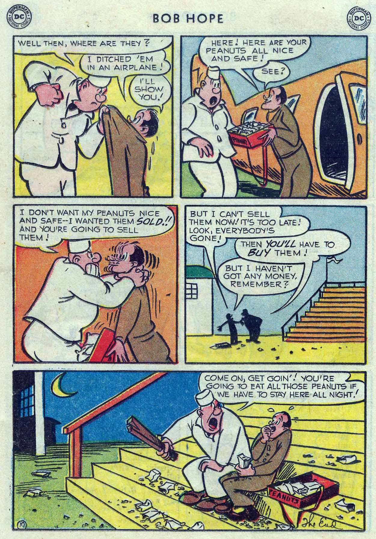 Read online The Adventures of Bob Hope comic -  Issue #26 - 32