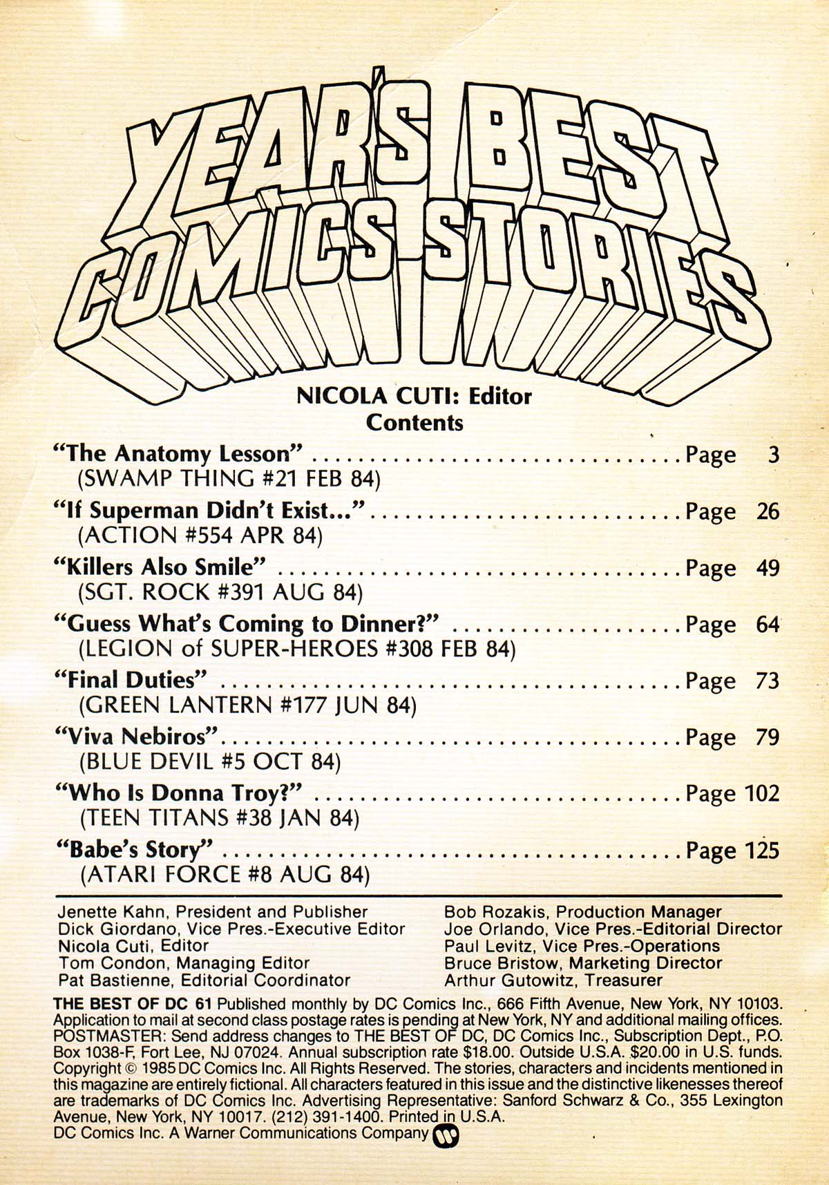 Read online The Best of DC comic -  Issue #61 - 2