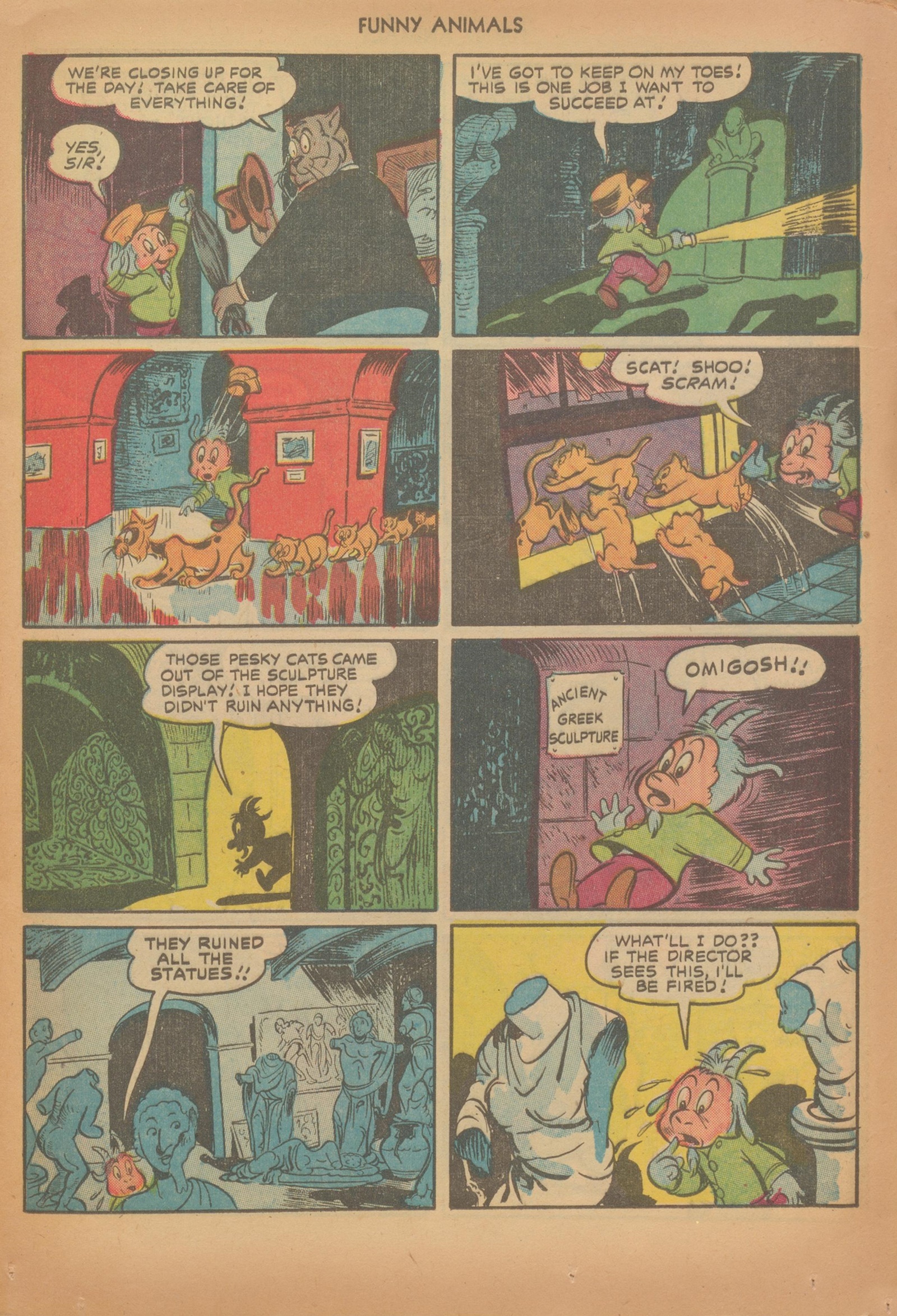 Read online Fawcett's Funny Animals comic -  Issue #76 - 13