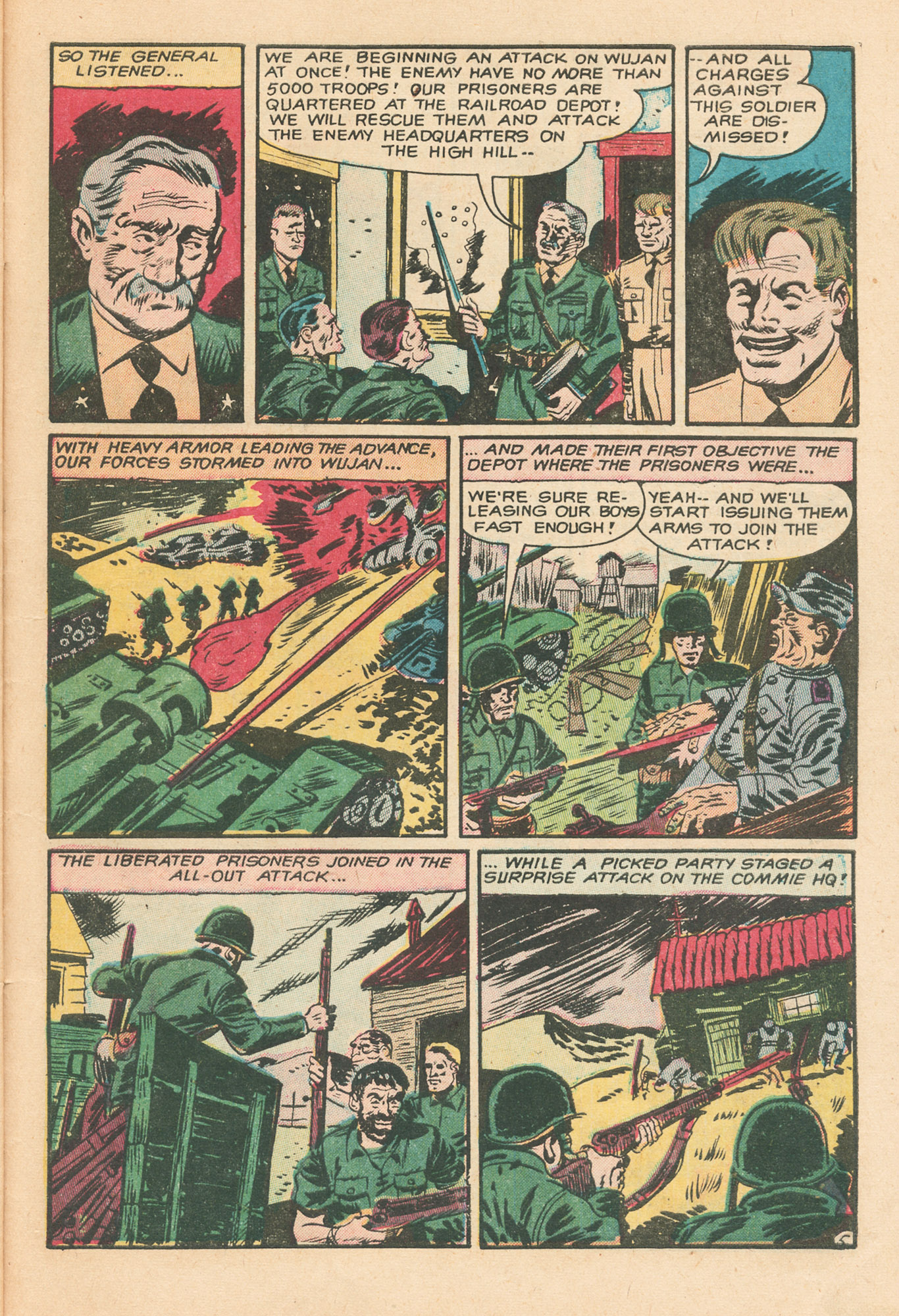 Read online War Stories (1952) comic -  Issue #4 - 32