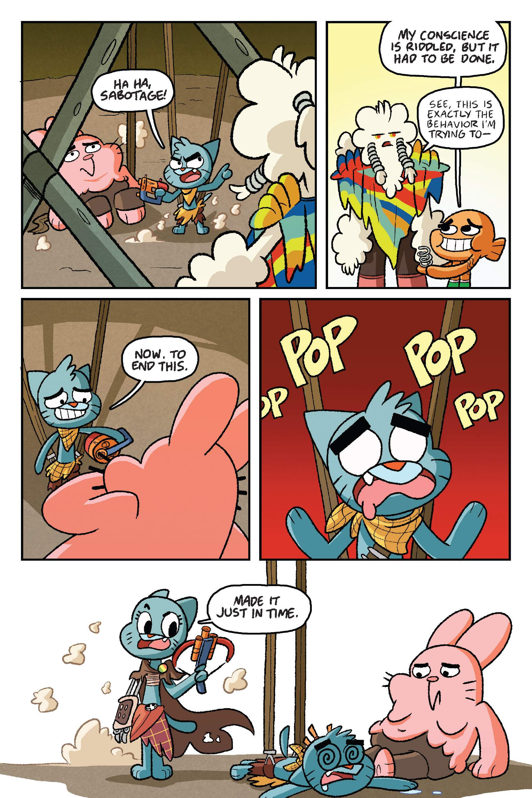 Read online The Amazing World of Gumball: Fairy Tale Trouble comic -  Issue # Full - 157