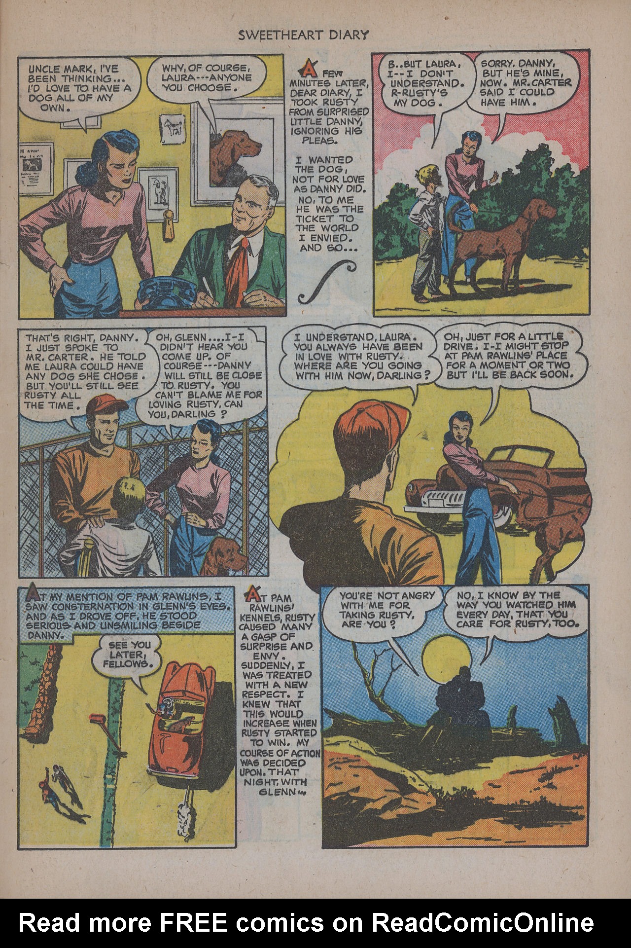 Read online Sweetheart Diary comic -  Issue #5 - 21