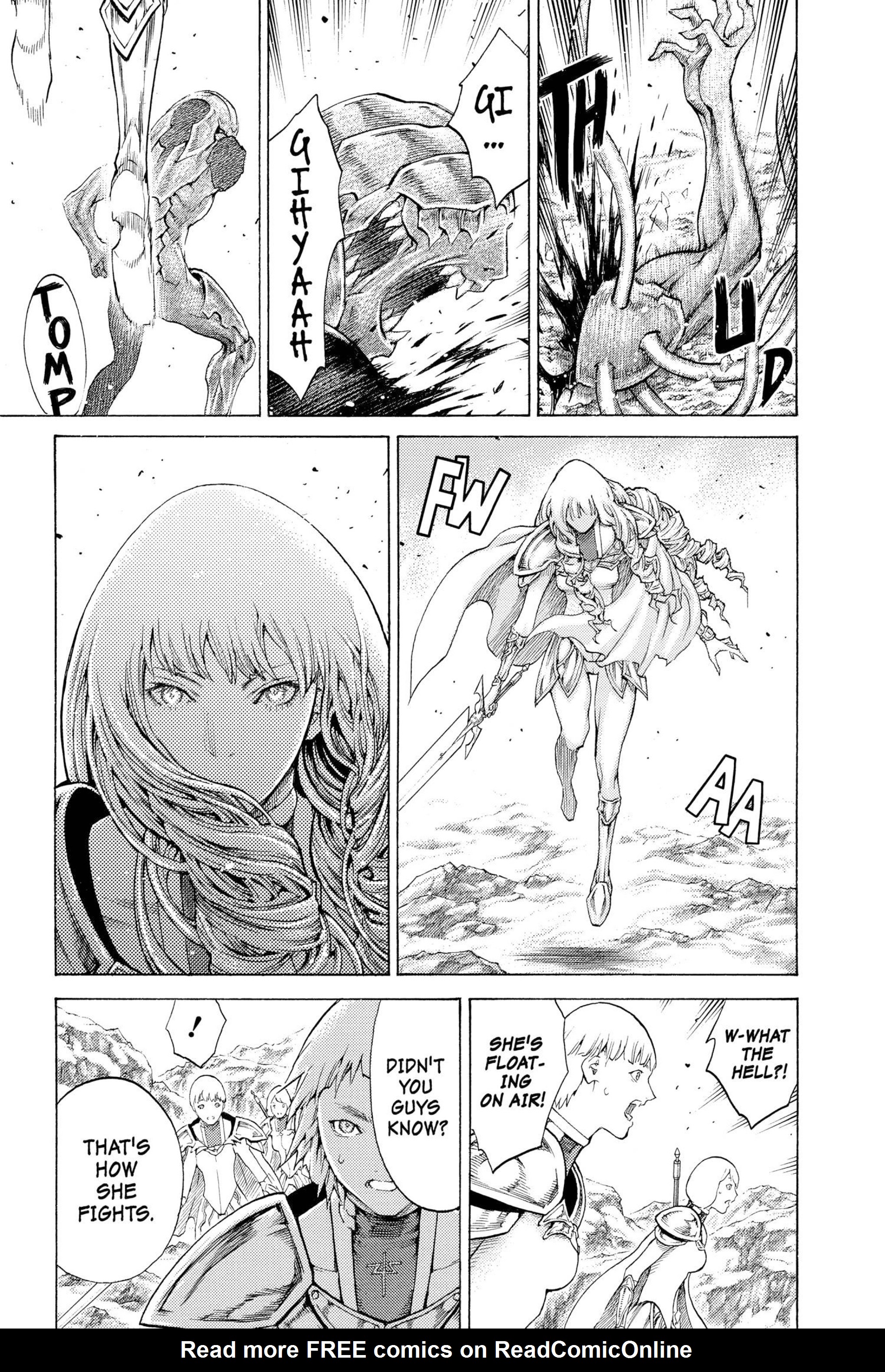 Read online Claymore comic -  Issue #20 - 96